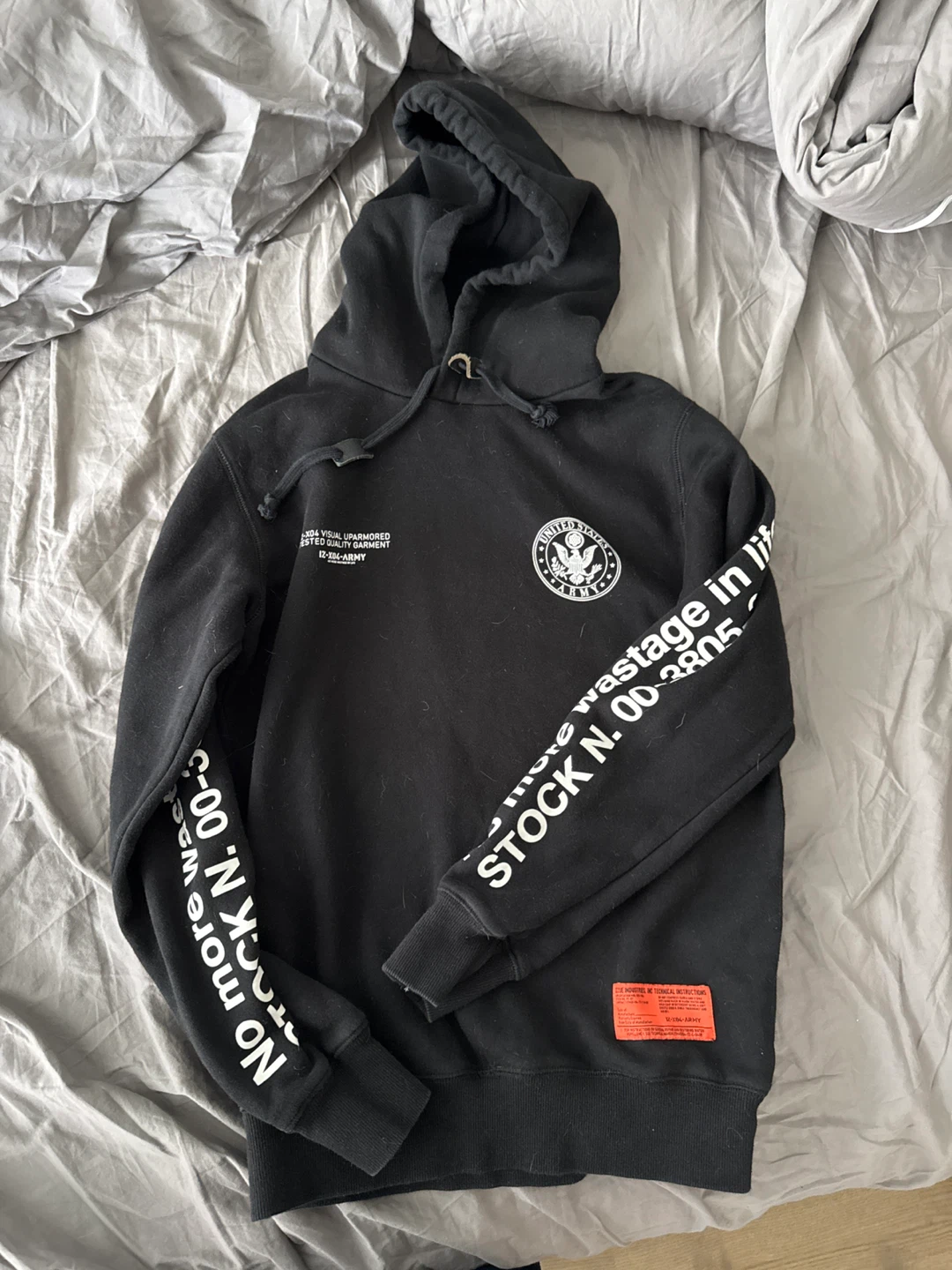 Unisex IZZUE Industries US Army Black Hoodie