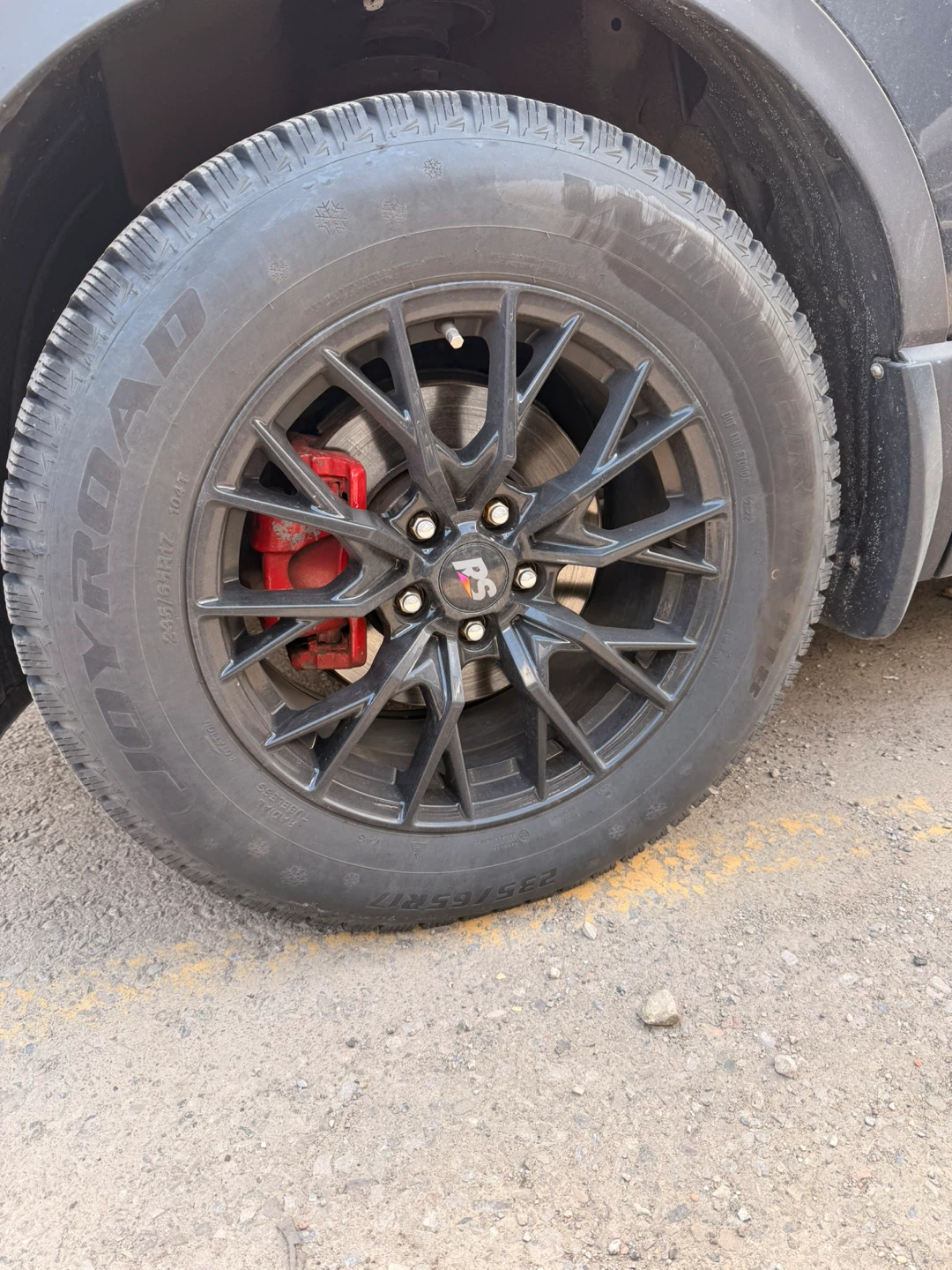 235/65R17 Winter Tires With Alloy