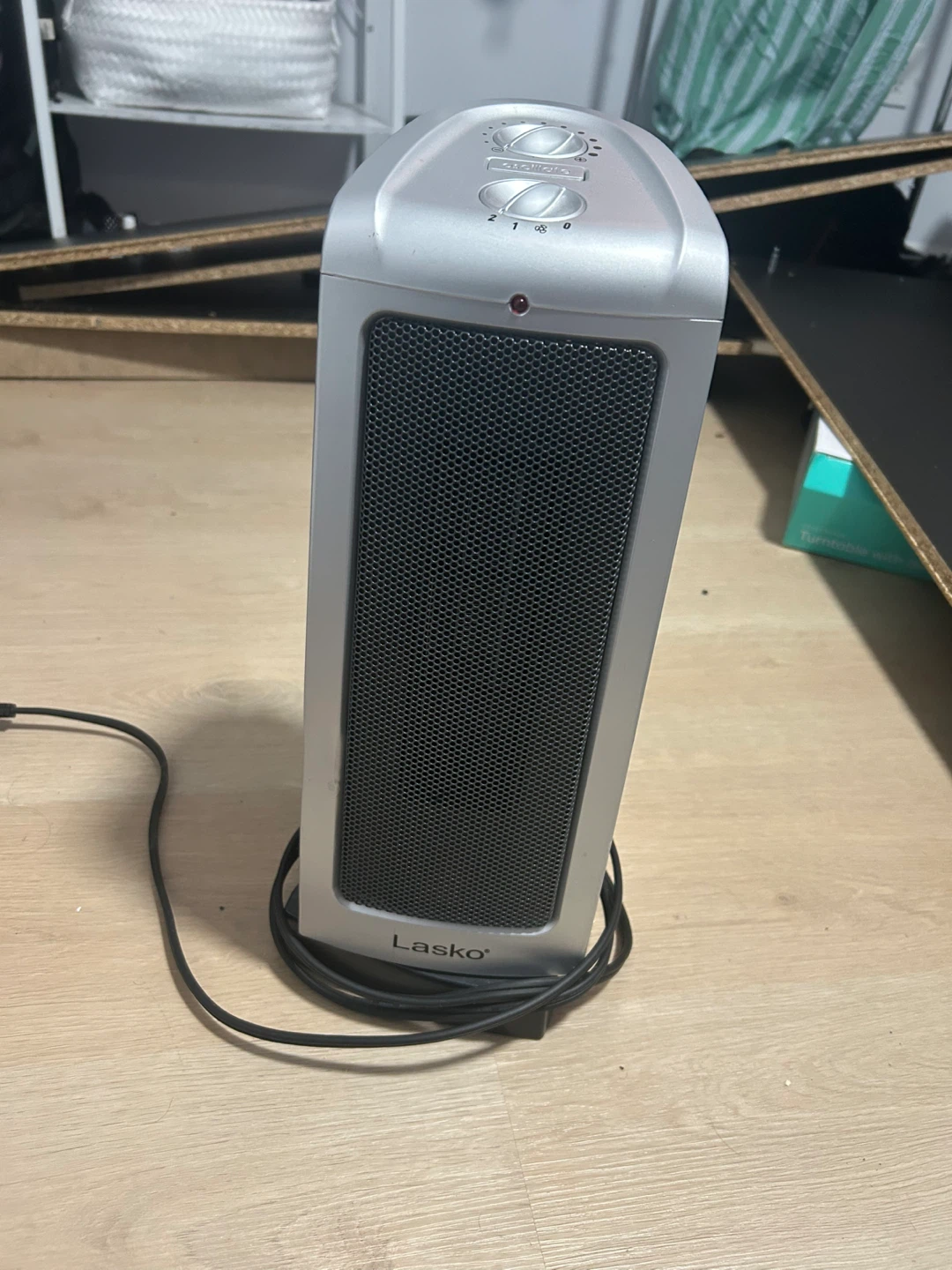 Lasko Silver Portable Electric Ceramic Heater