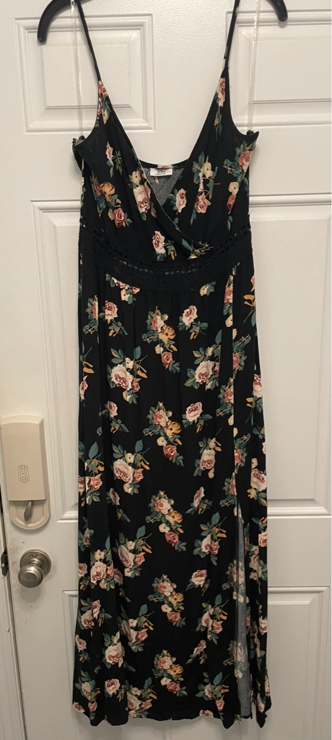 Ardene Floral Maxi Dress XL