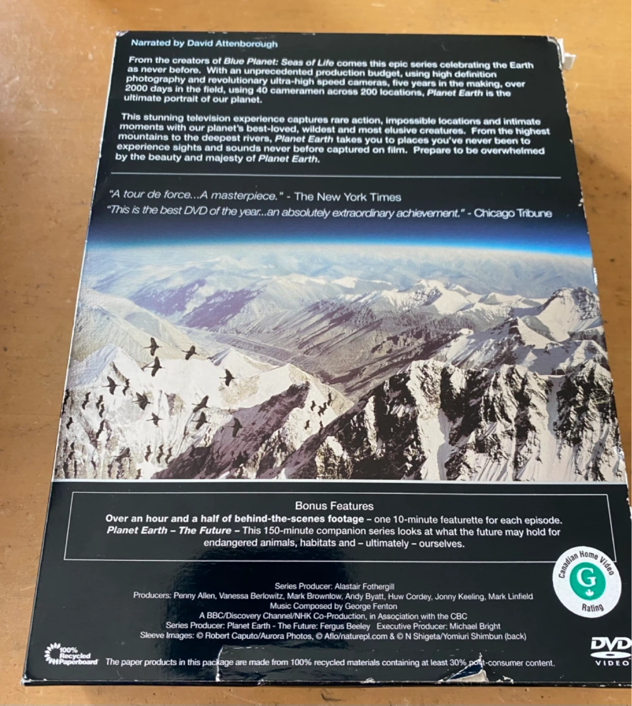 Planet Earth The Complete Series DVD Set - photo 2