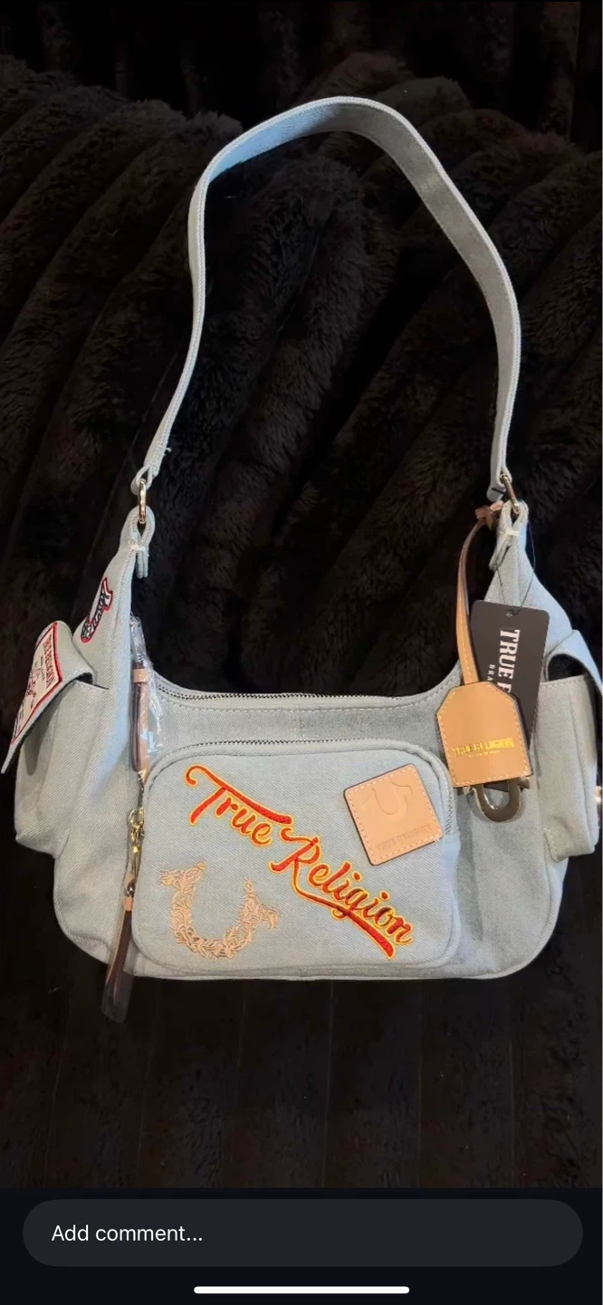 True Religion Denim Hobo Bag