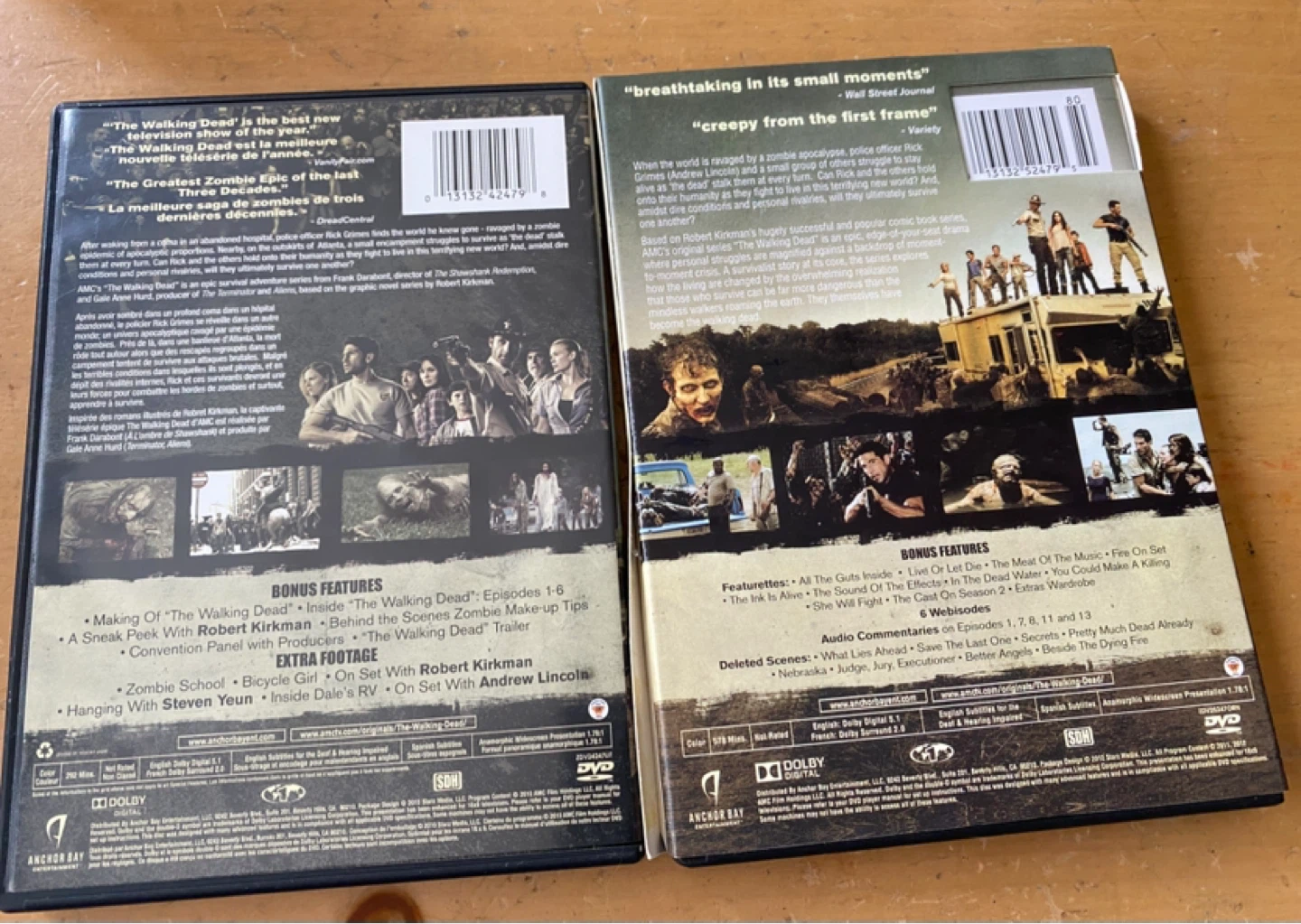 The Walking Dead Complete First and Second Seasons DVD Set - photo 2