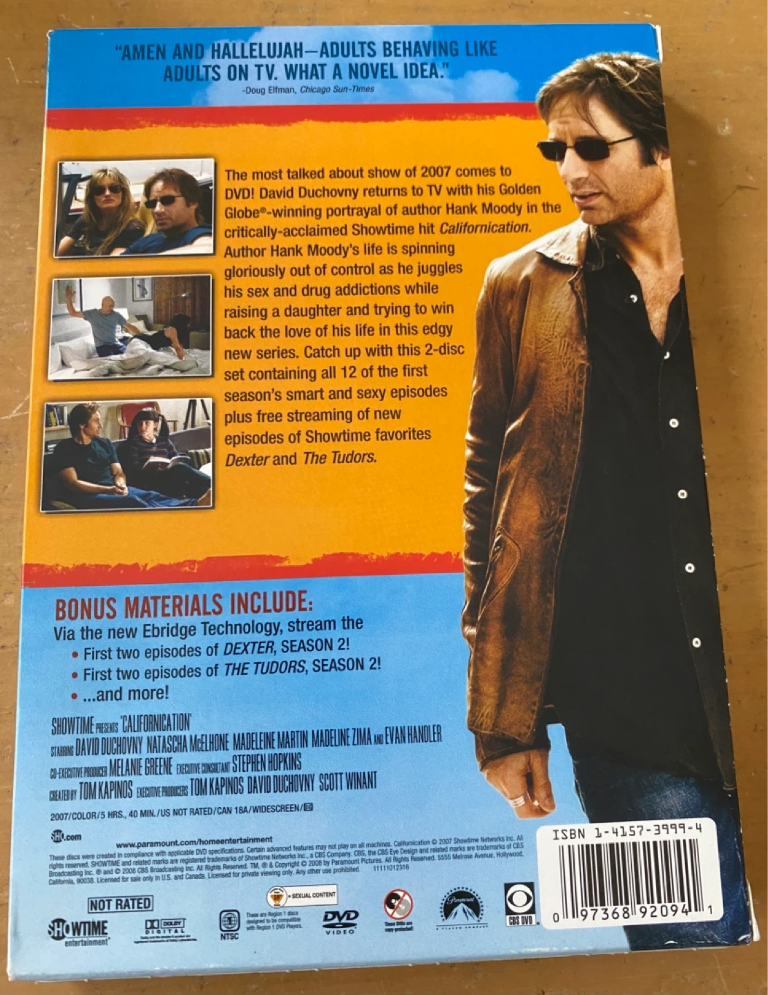 Californication The First Season DVD Set - photo 2