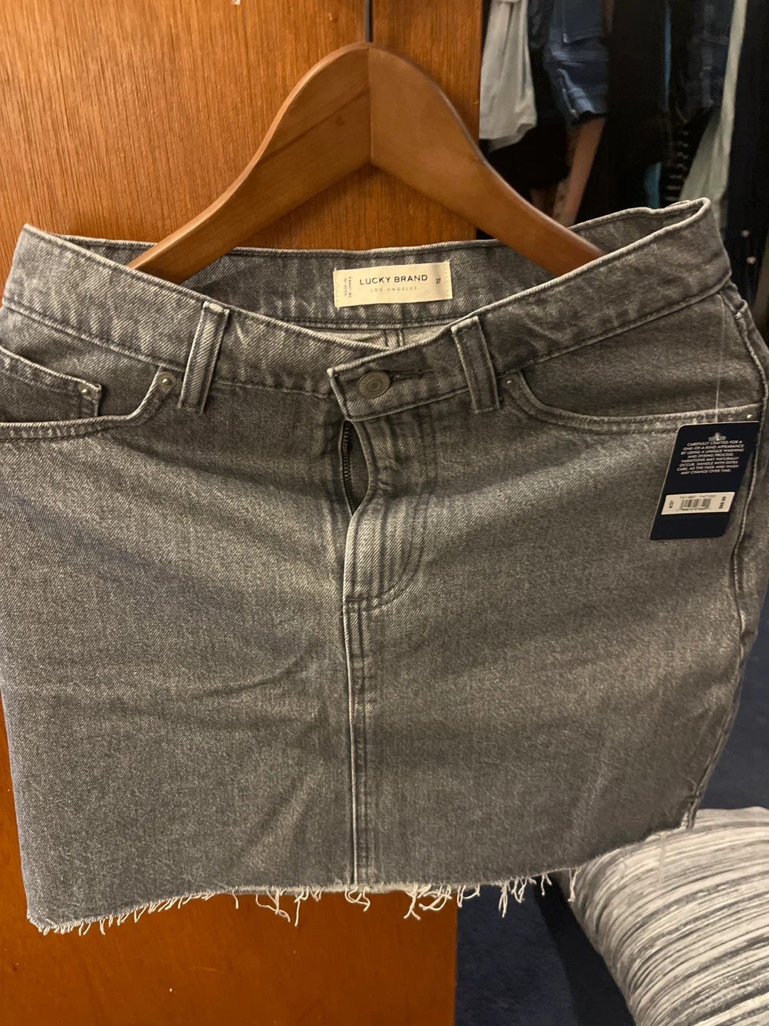 Lucky Brand Women's Denim Mini Skirt Size 2