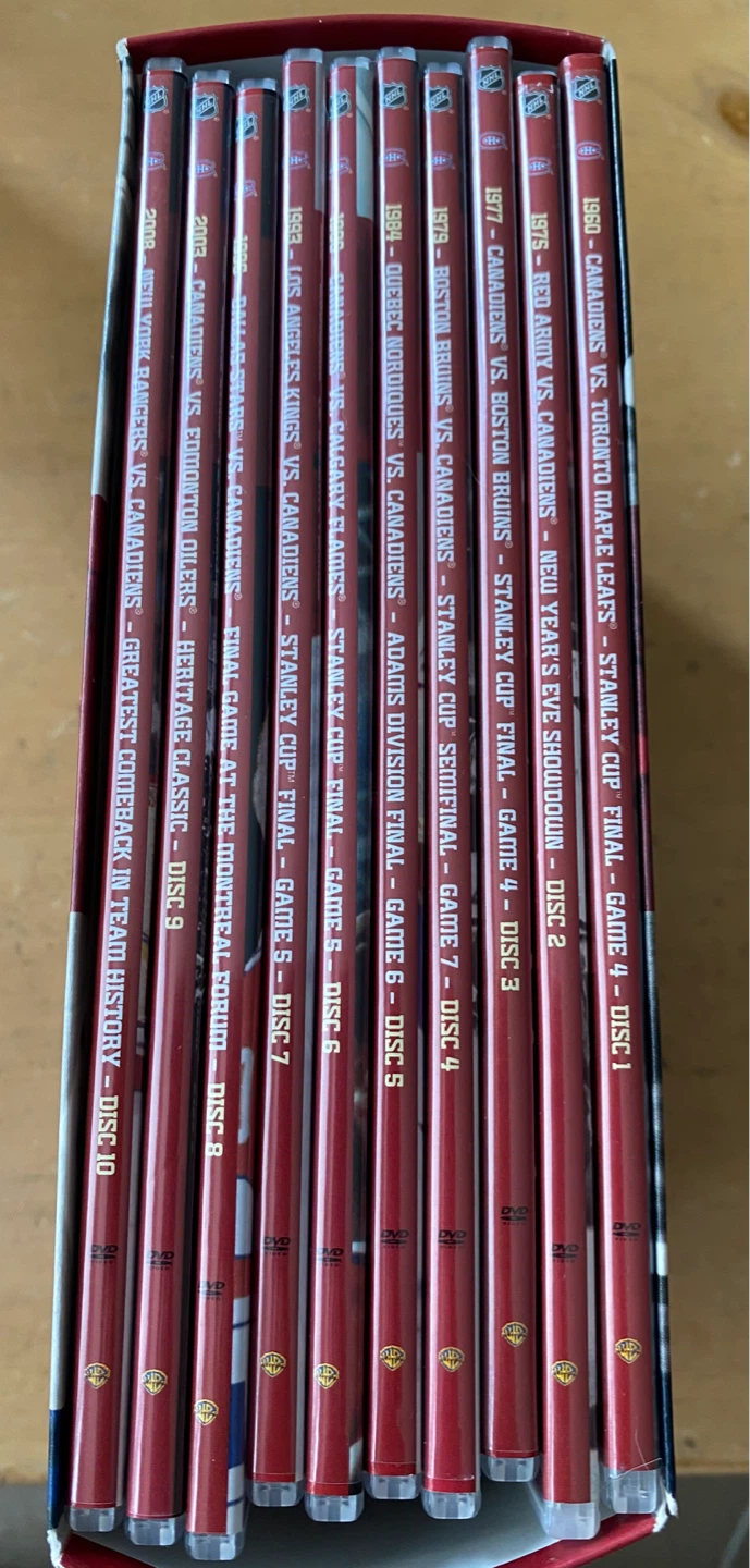 Montreal Canadiens Memorable Games in Canadiens History DVD Set - photo 2
