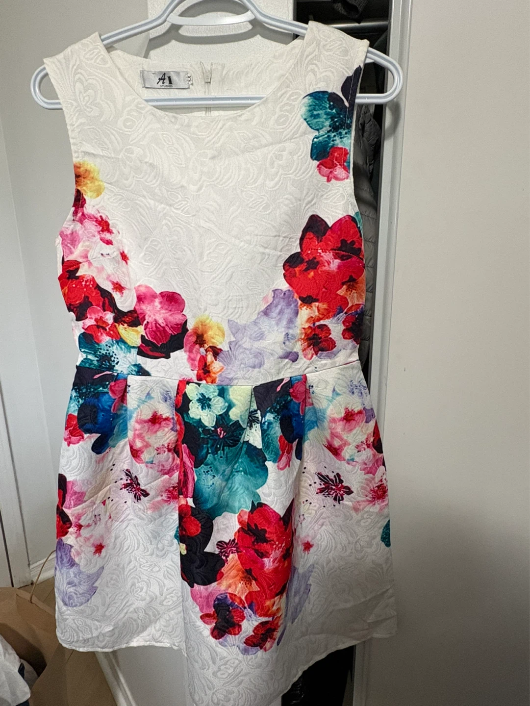 A-Line Floral Dress