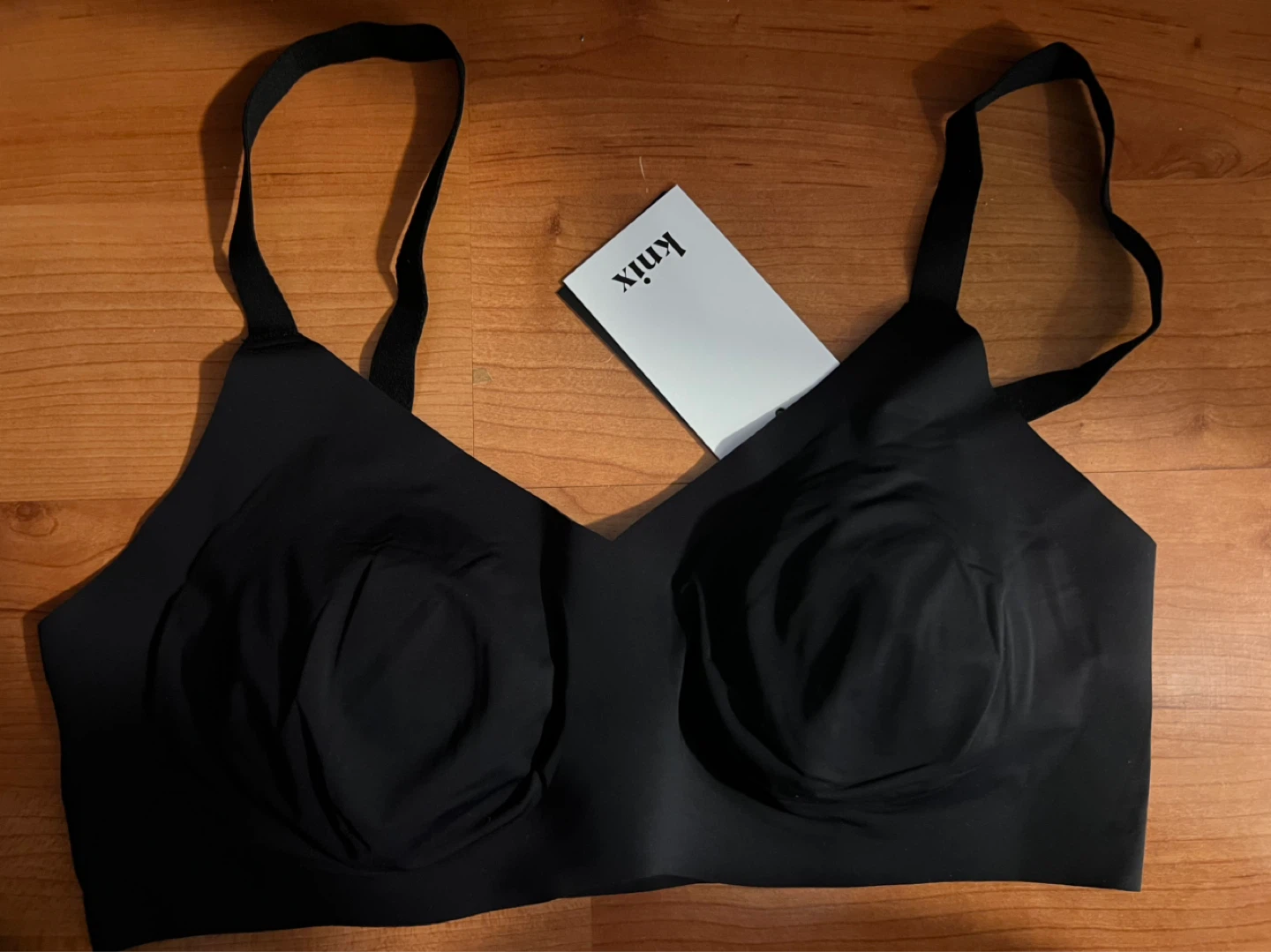 Knix Black Bra size 4