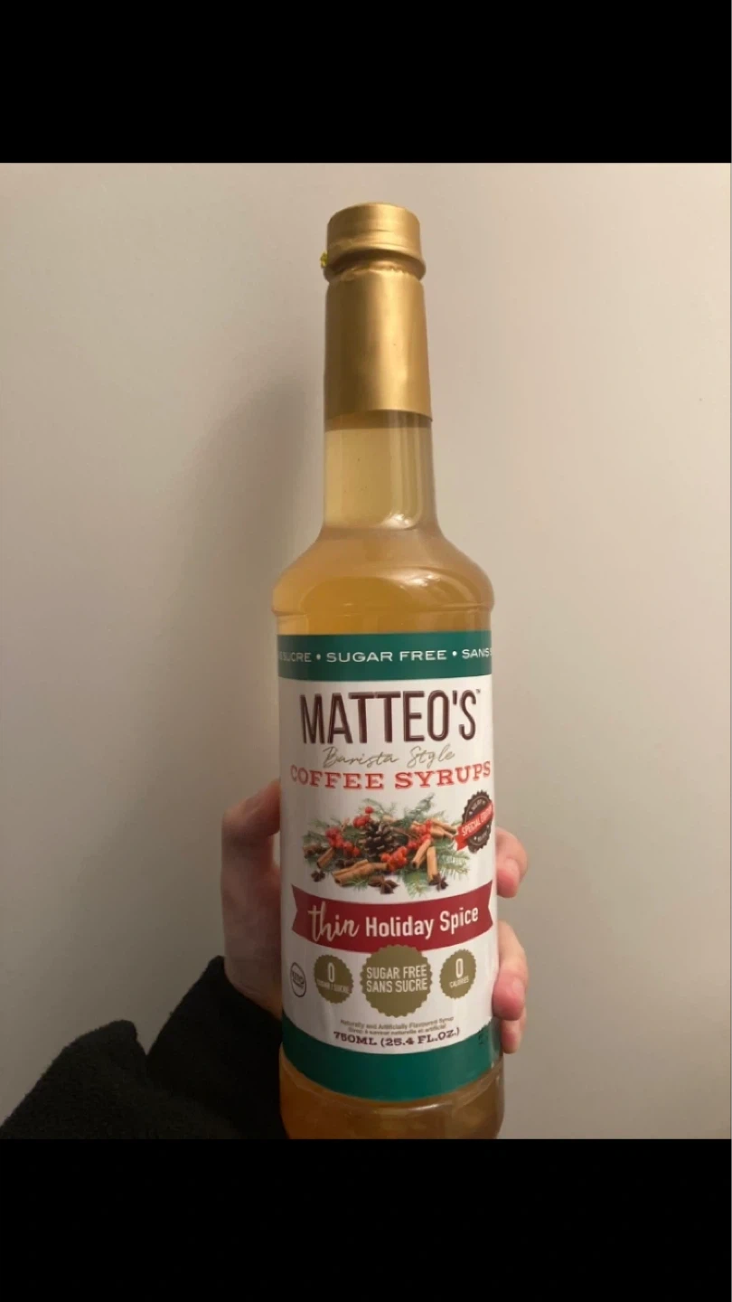 Matteo's Barista Coffee Syrup and Sweetner - photo 2