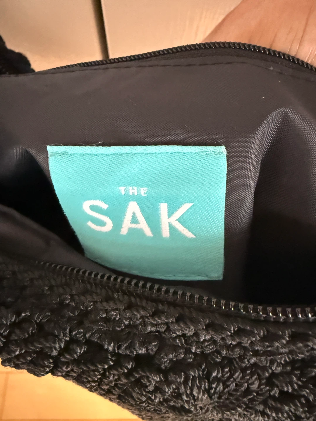 The Sak Black Crochet Shoulder Bag - photo 3