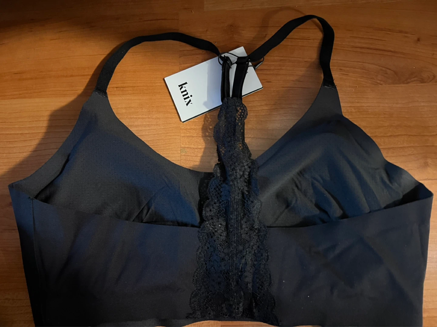 Knix Black Lace Detail Sports Bra - photo 2