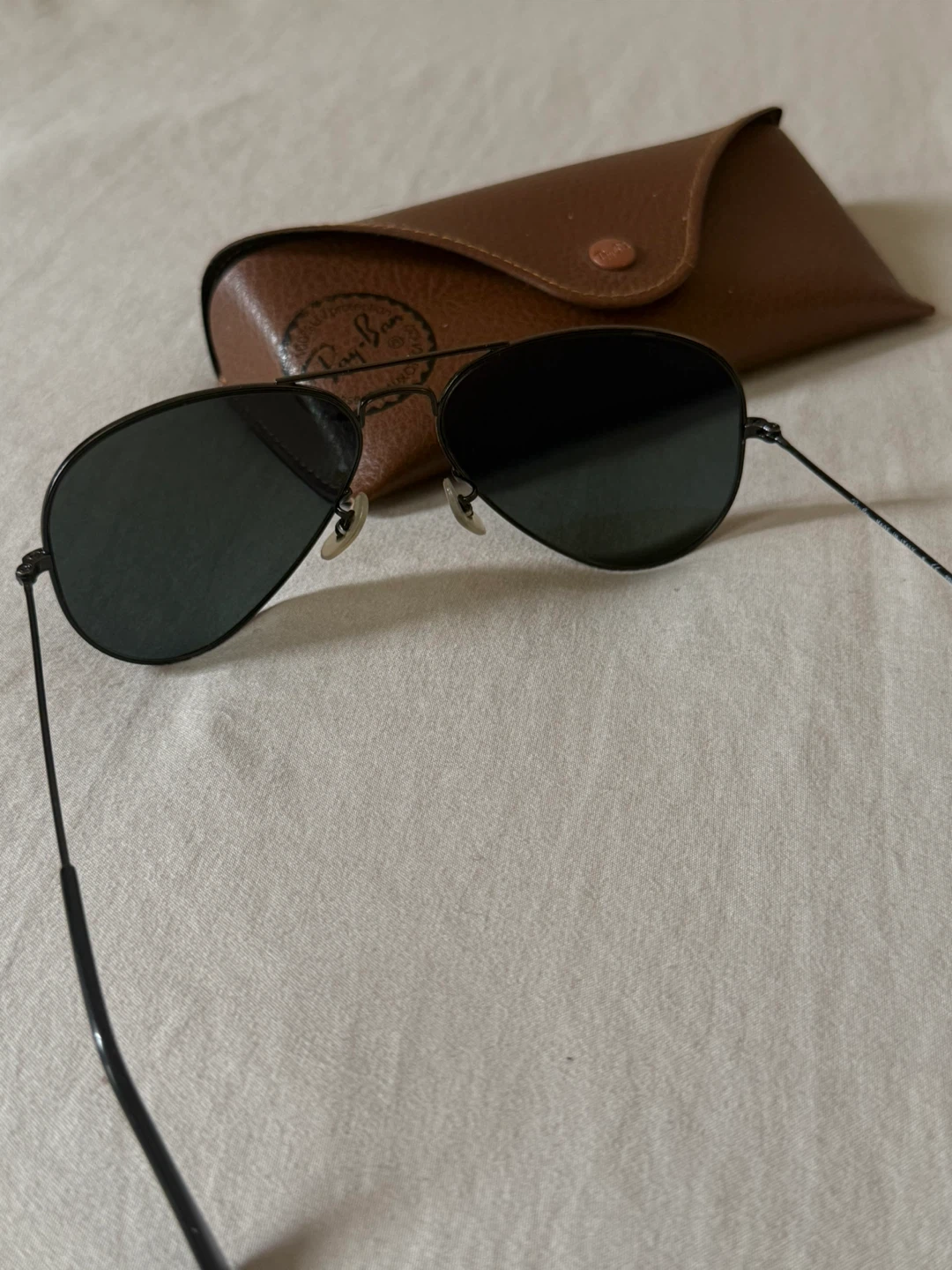 Ray-Ban RB3025 Aviator Total Black Polarized - photo 4
