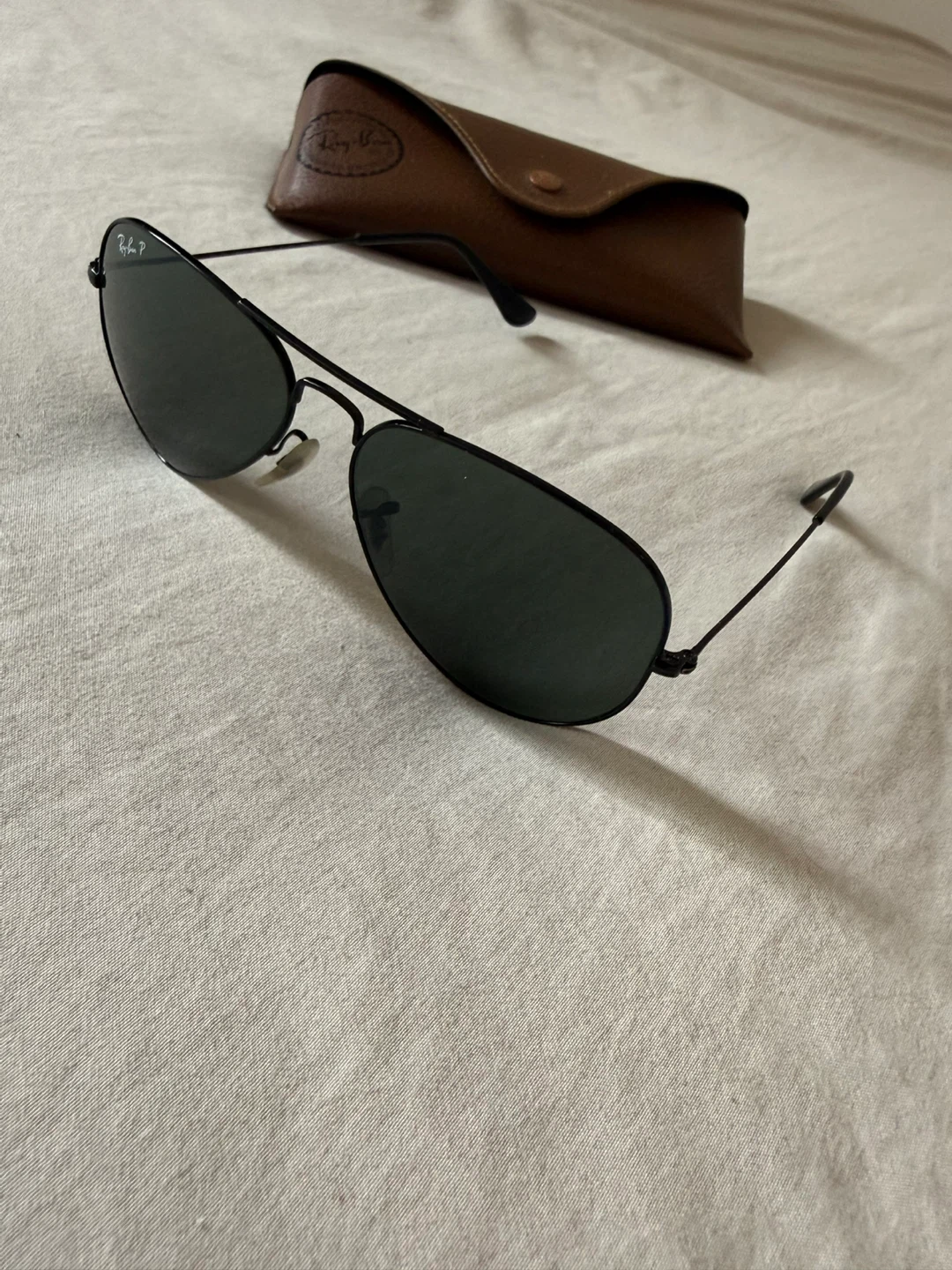 Ray-Ban RB3025 Aviator Total Black Polarized - photo 3
