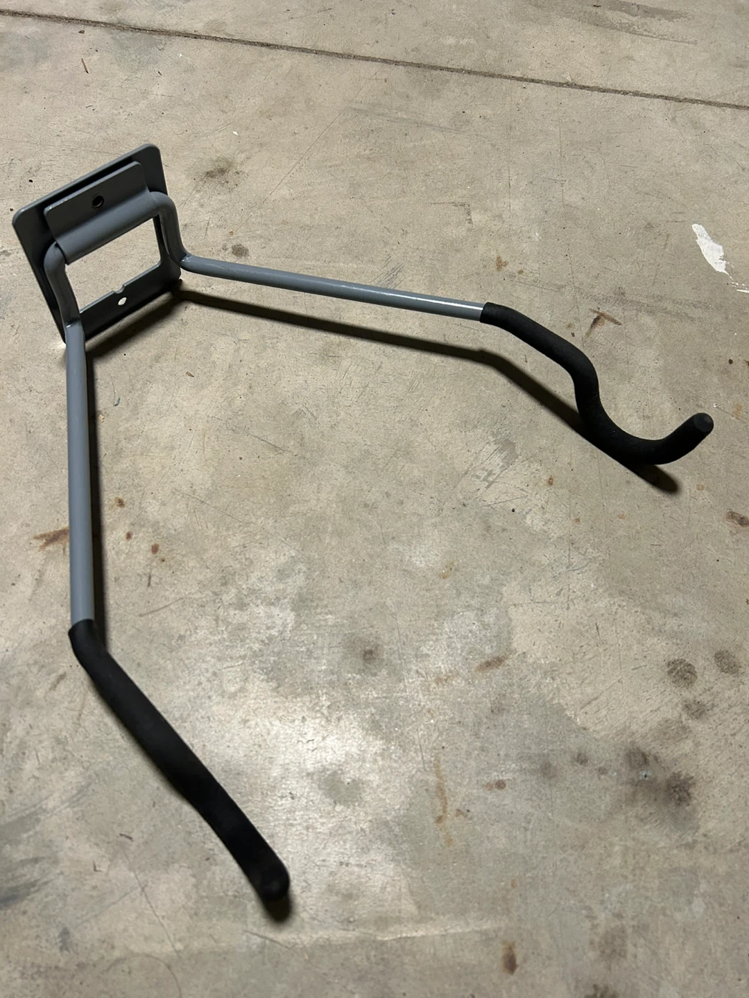 Grey Metal Wall Mount Garage Storage Hook