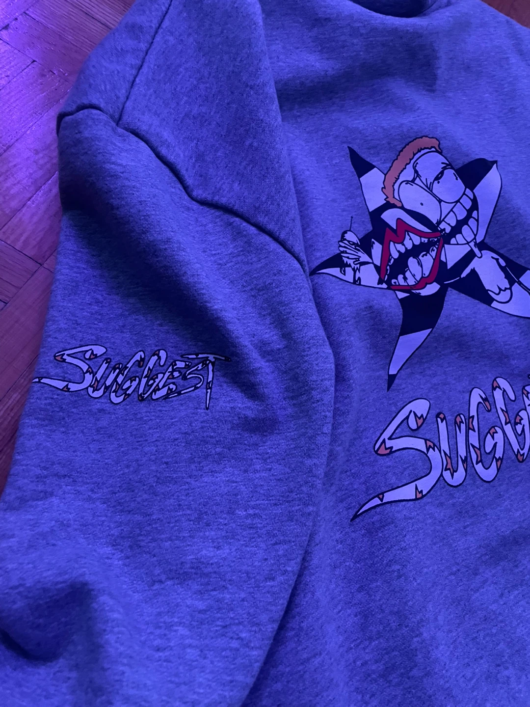Grey Chrome Hearts Hoodie - photo 3