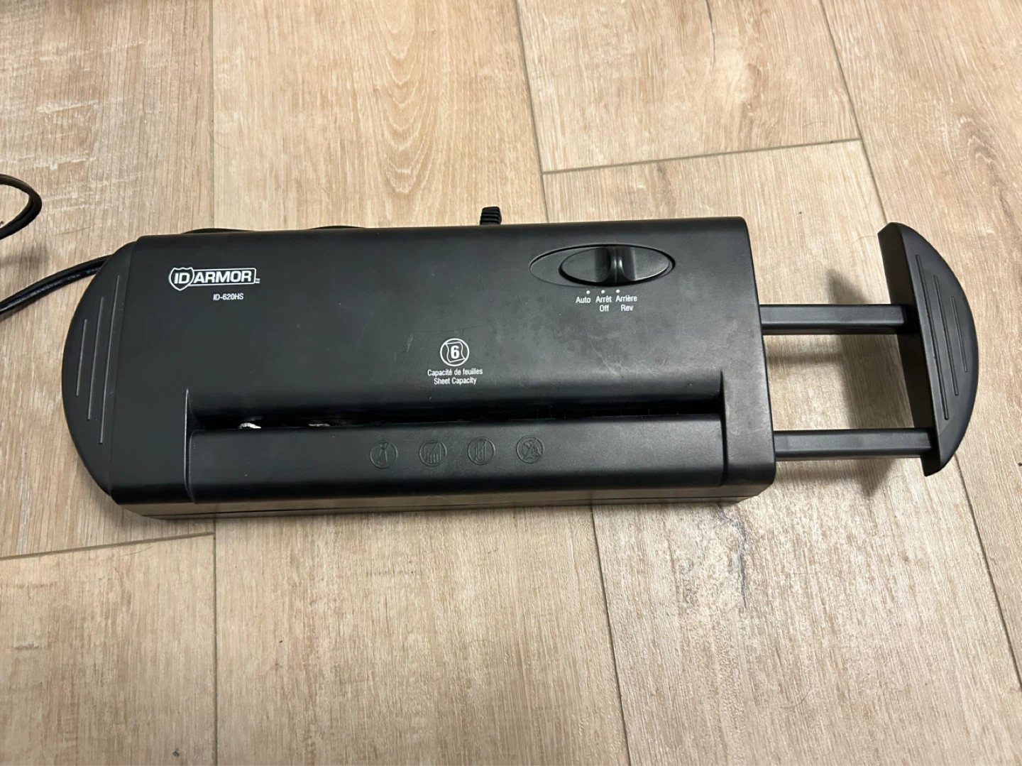 ID Armor ID-620HS Paper Shredder
