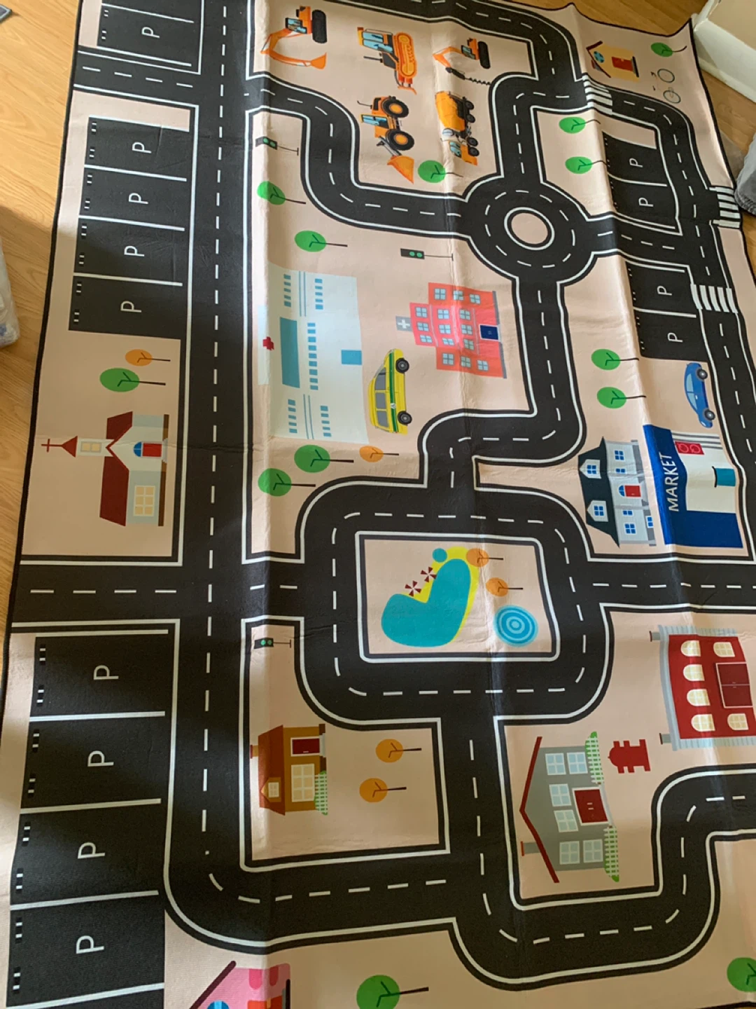 Play Mat with City and Road Design - photo 2