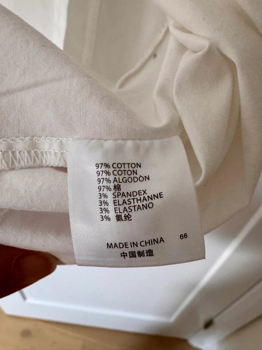 White Brandy Melville Short Sleeve Button-Up Shirt - photo 4