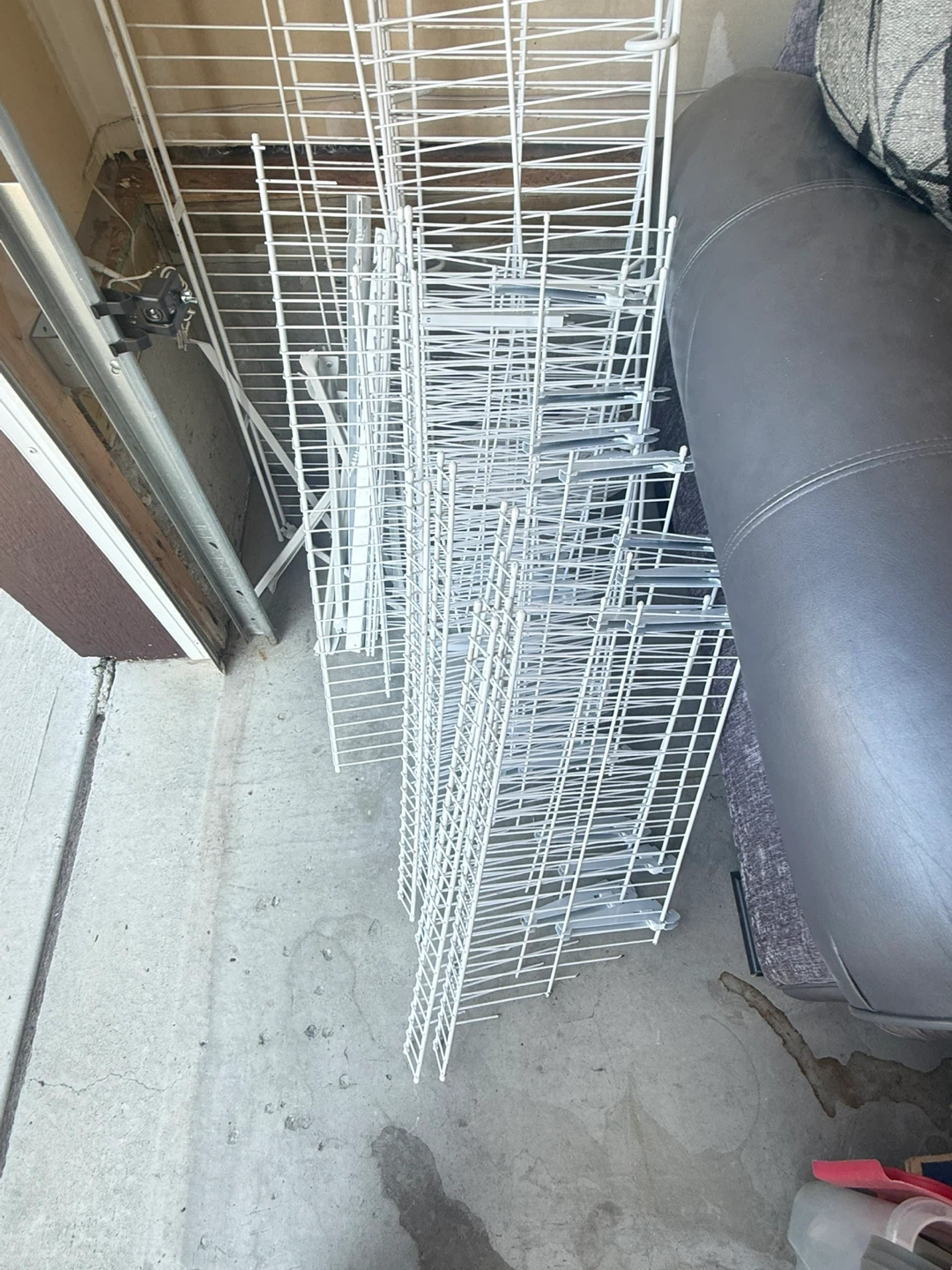 White Wire Shelving Panels - photo 4