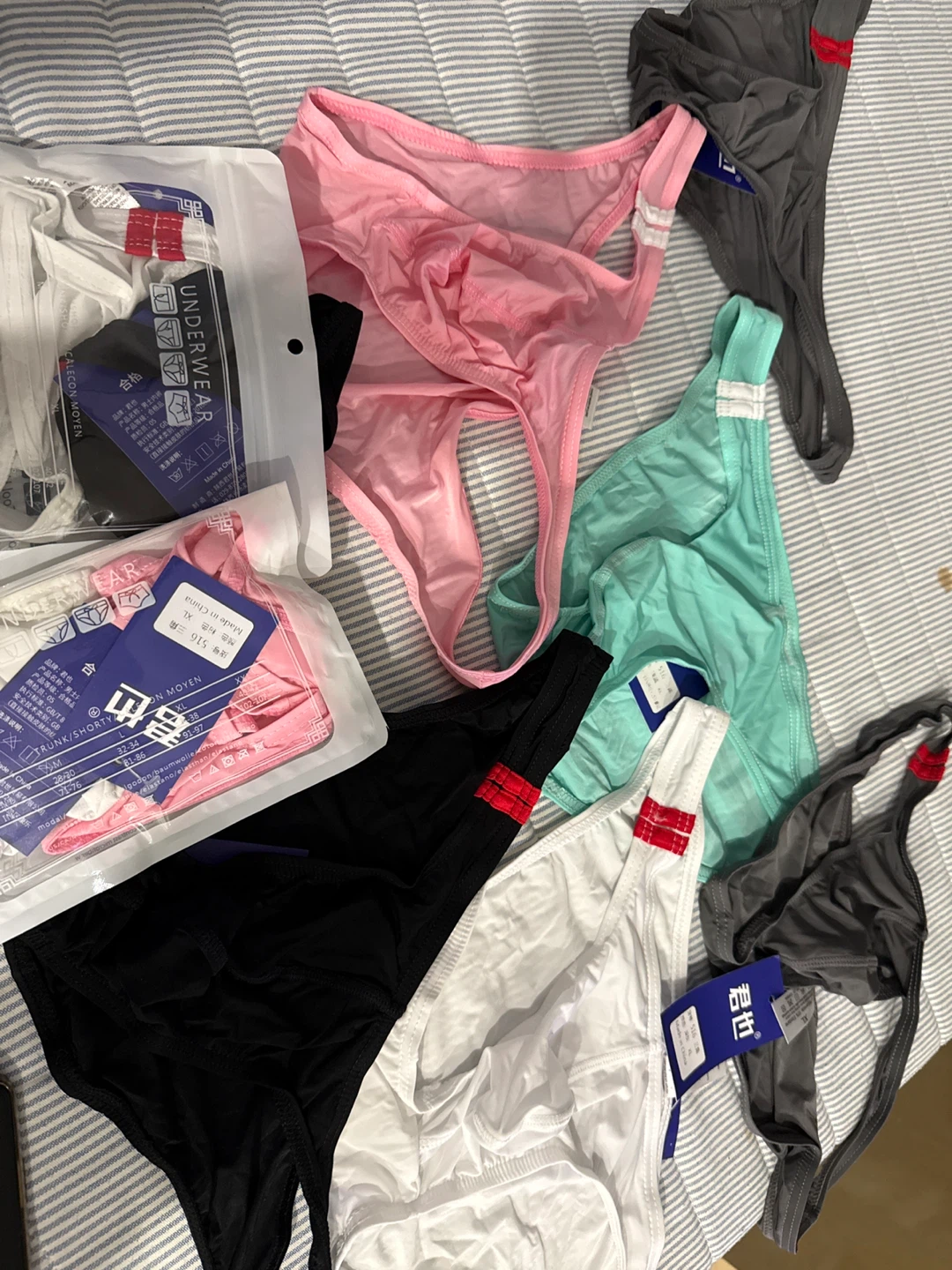 Men's Underwear Thong - Assorted Colors - photo 2