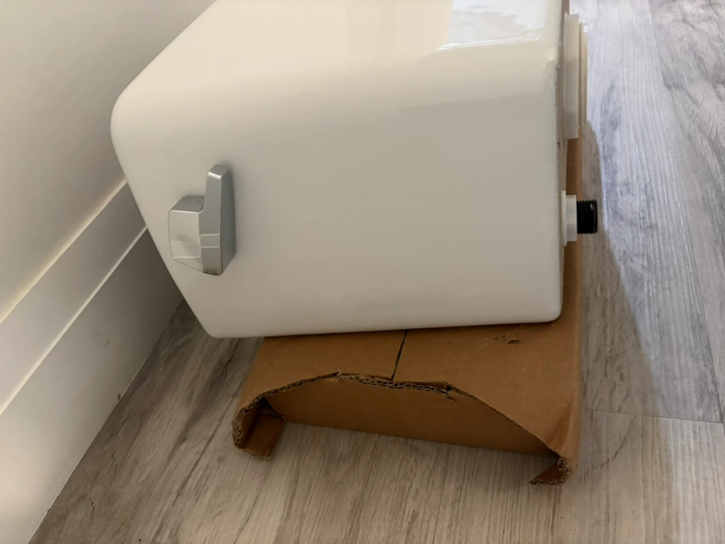 White Toilet Tank - photo 5