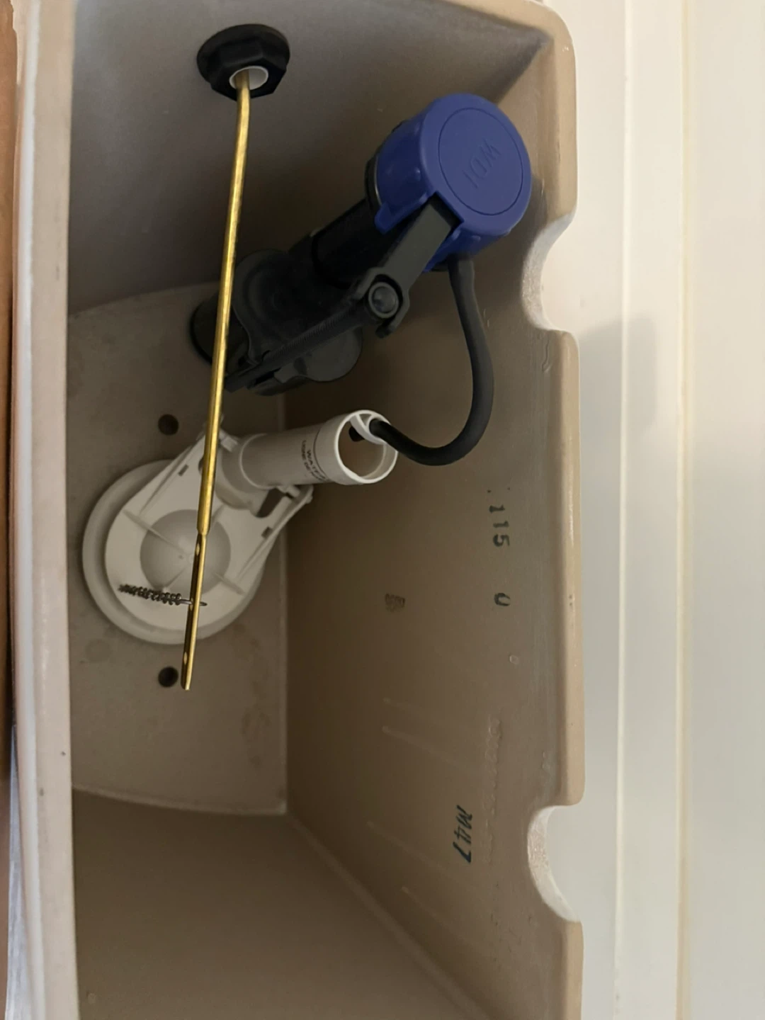 White Toilet Tank - photo 3