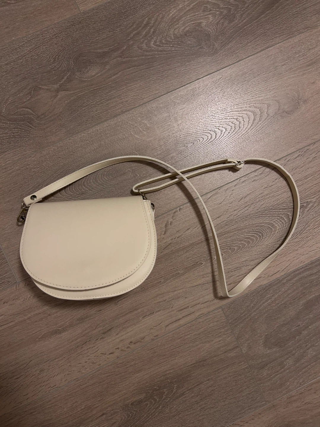 Cream Saddle Bag - photo 2