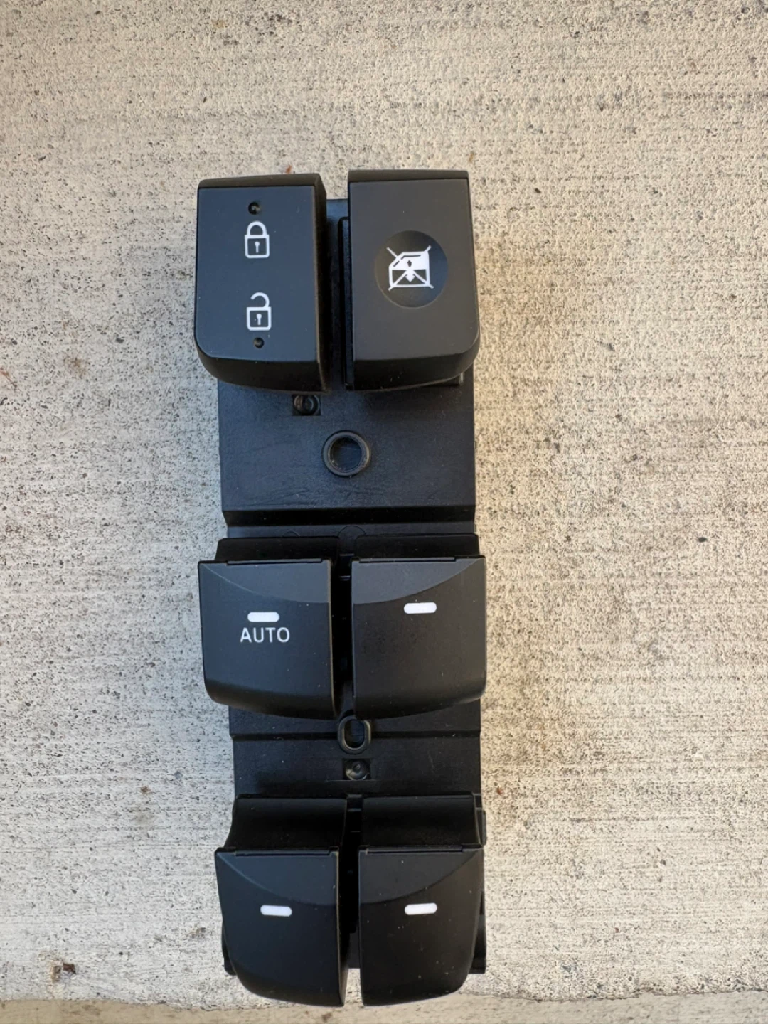 Power Window Master Switch Assembly