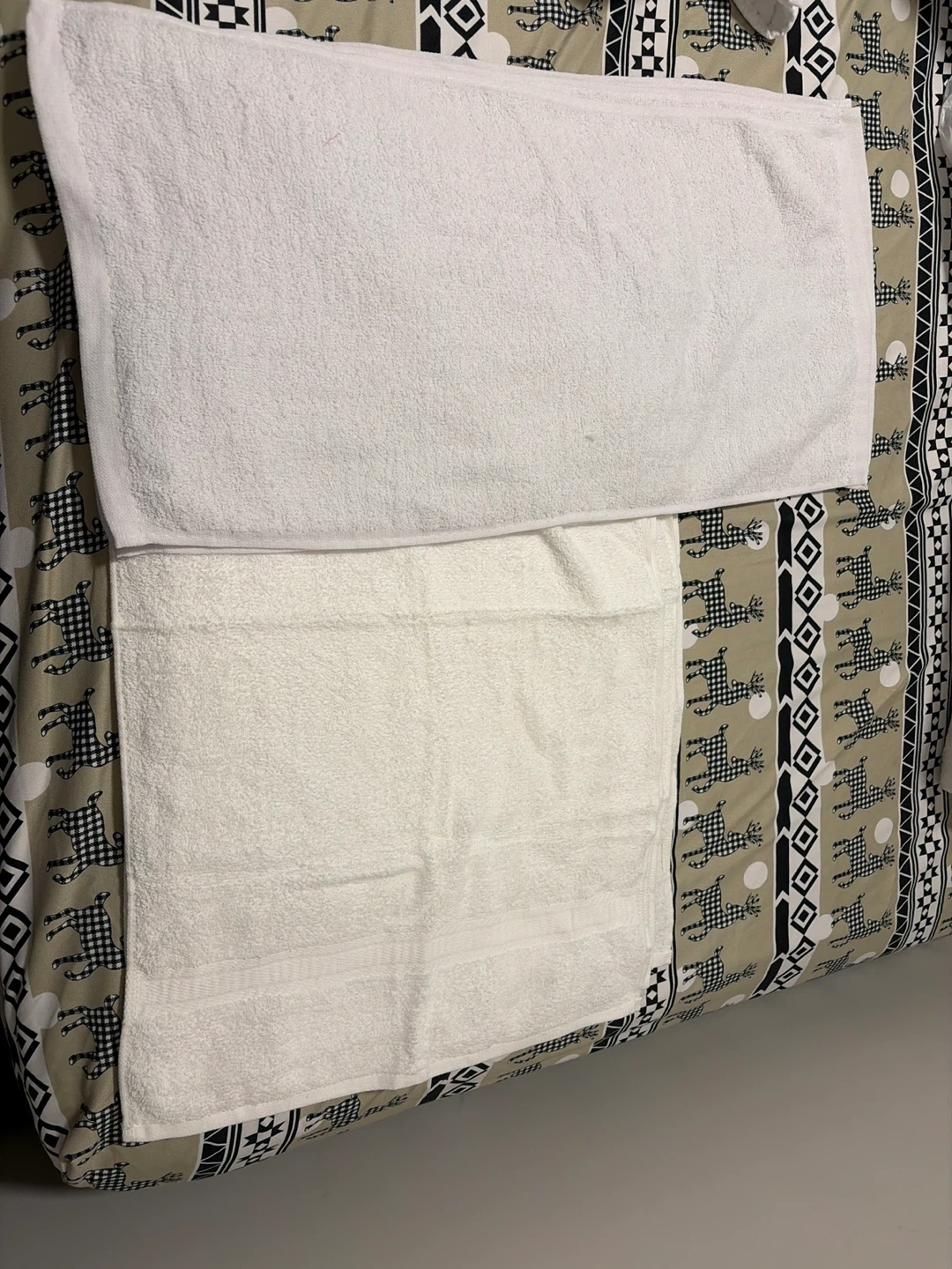 White Cotton Bath Towel Set
