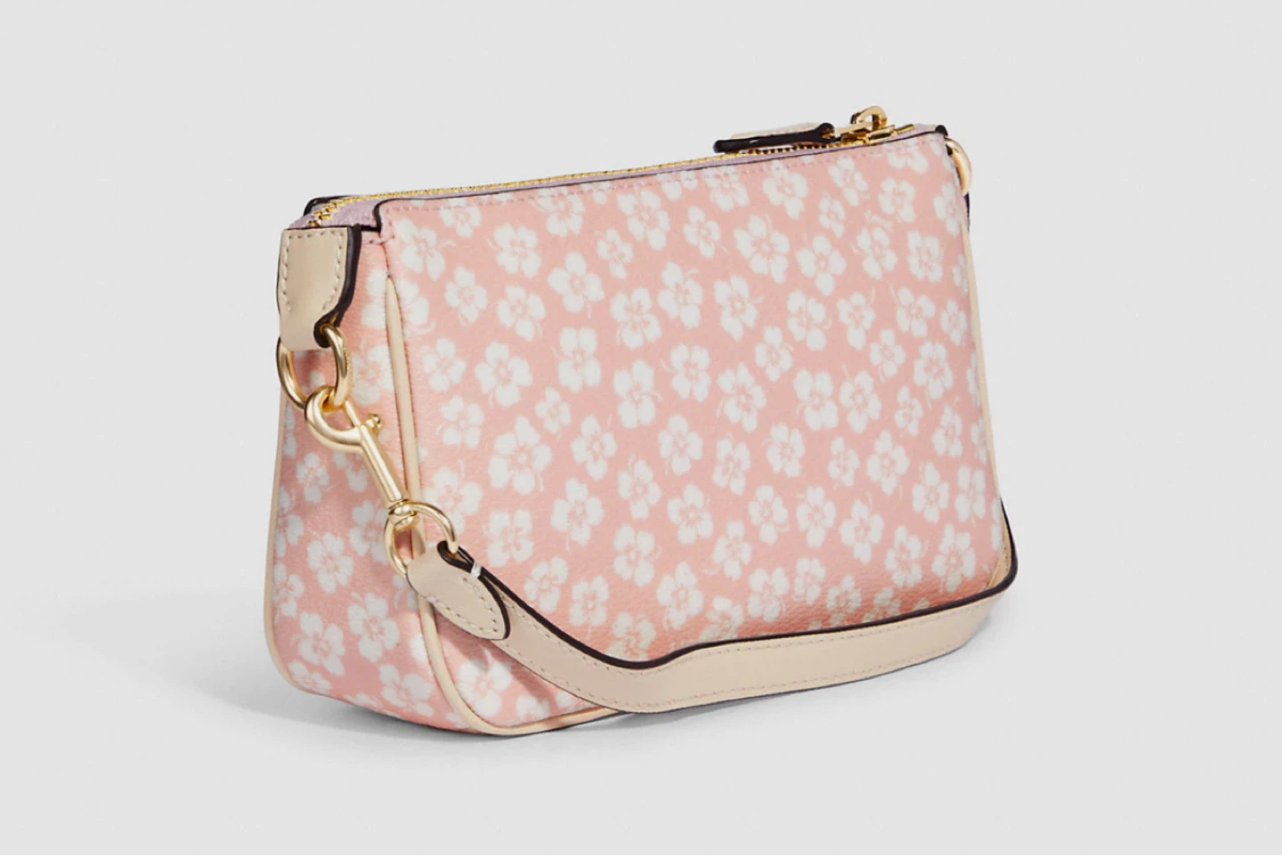 Coach Wristlet Pouch Pink Floral Print - photo 2