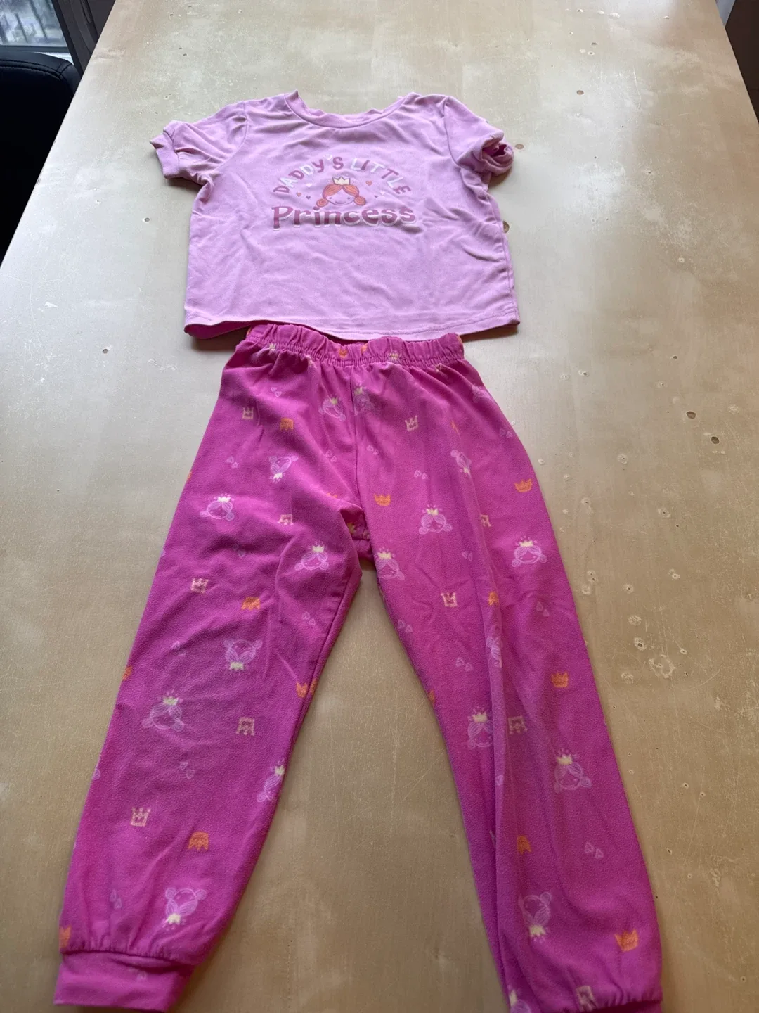 Pink "Daddy's Little Princess" Pajama Set - 24 Months