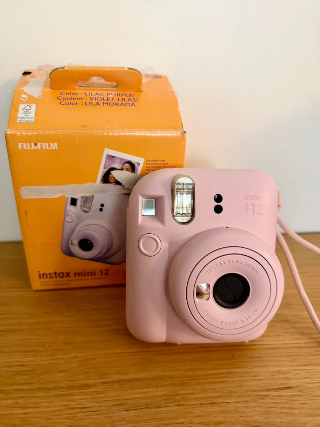 Fujifilm Instax Mini 12 Instant Camera - Pink