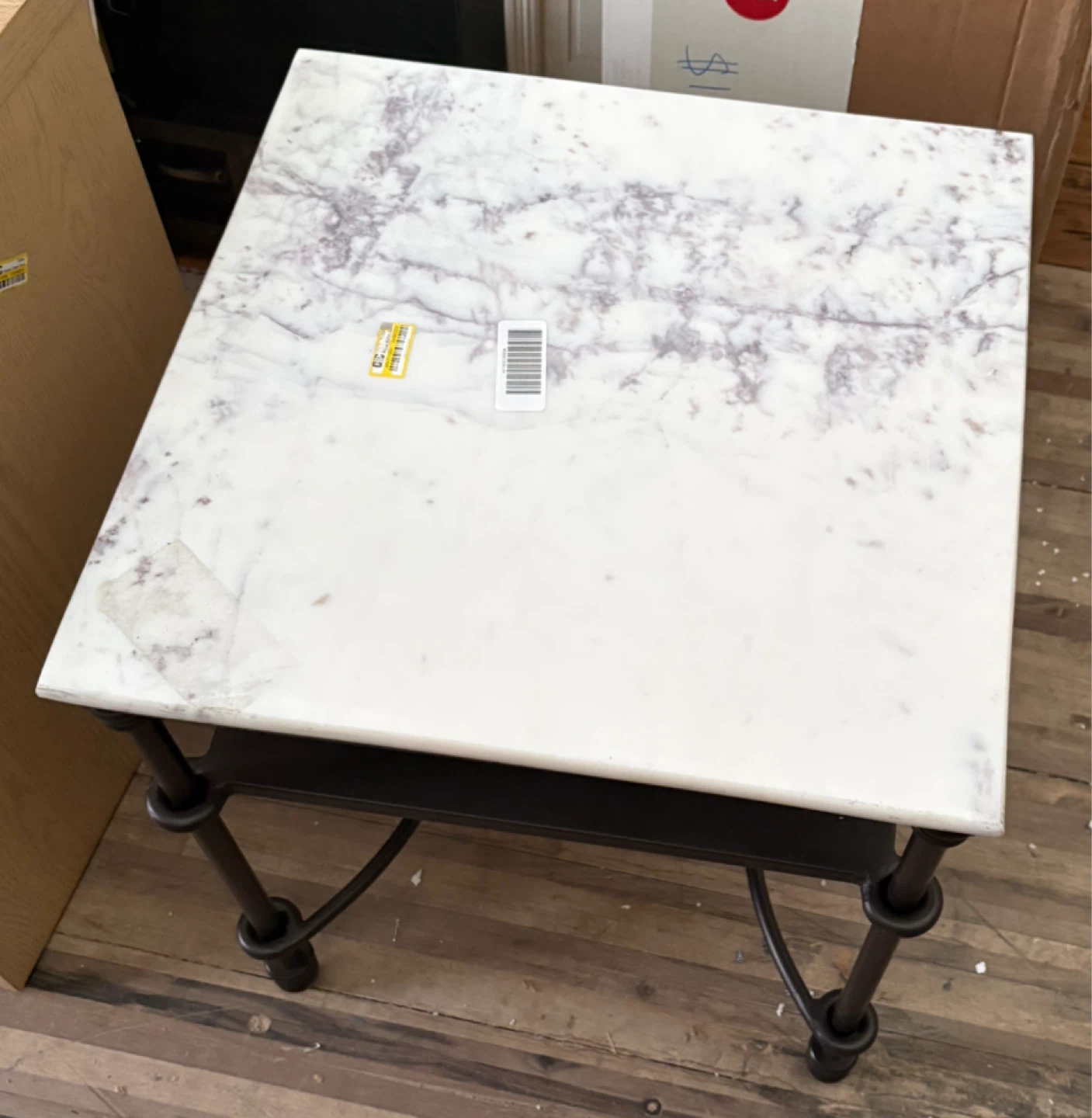 Marble Top End Table - photo 2