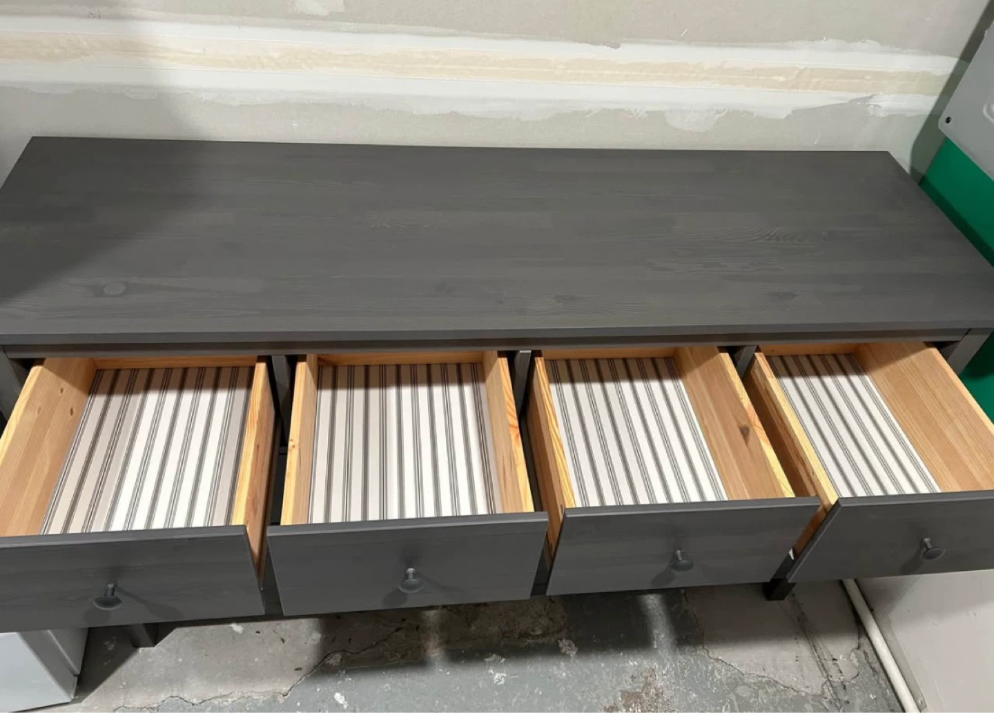 IKEA HEMNES dresser grey with 8 drawers - photo 2
