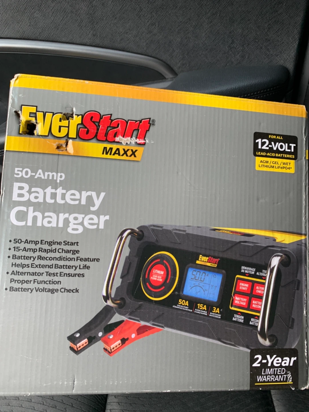 EverStart MAXX 50A Battery Charger - photo 2