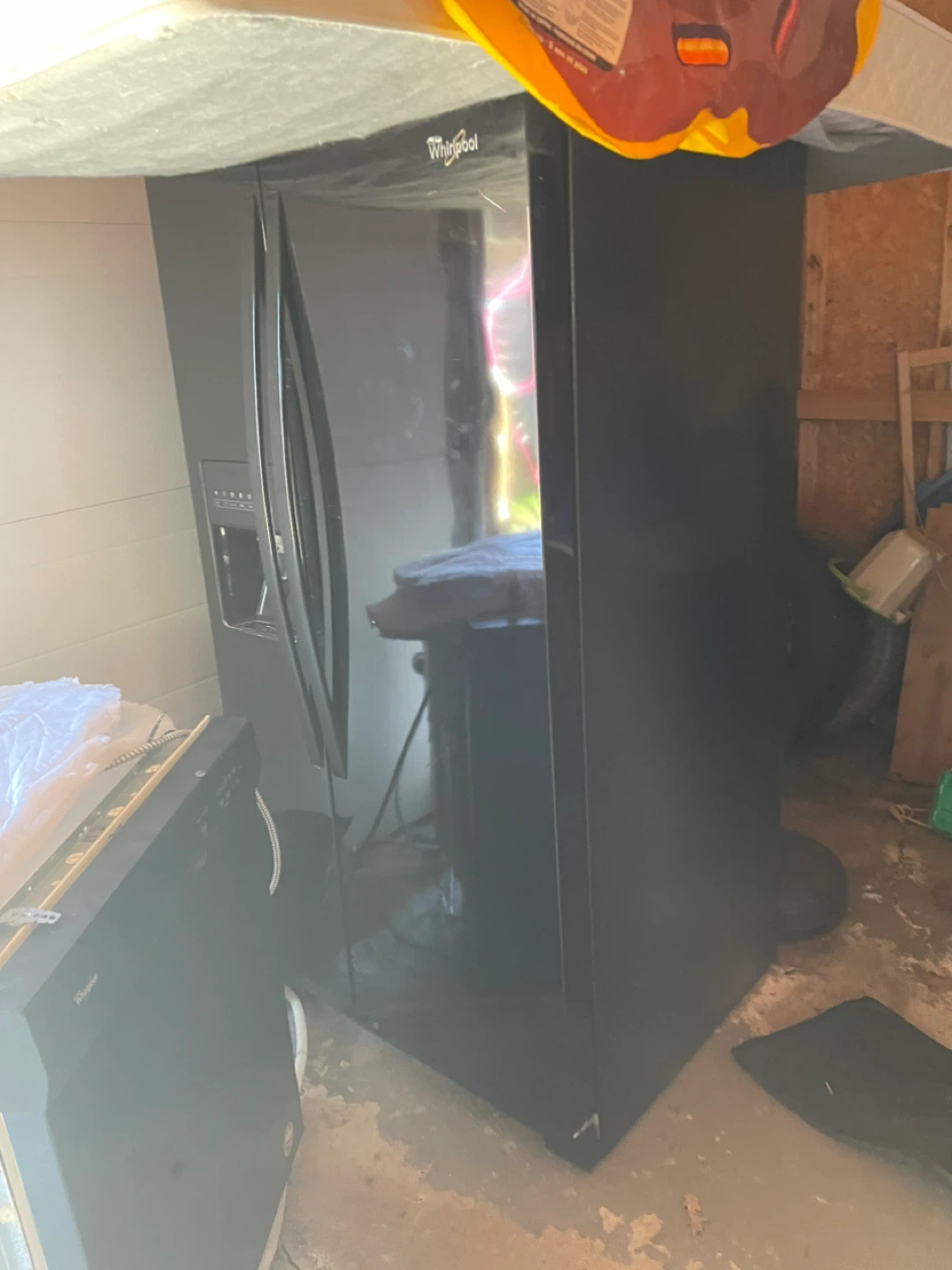 Black Dishwasher & Fridge - photo 2