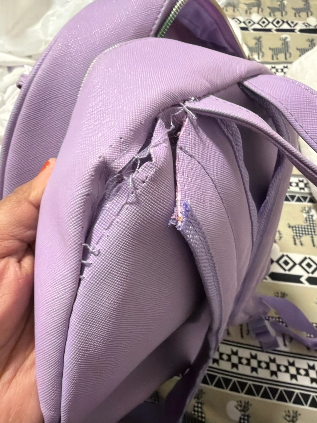 Purple Butterfly Backpack - photo 5