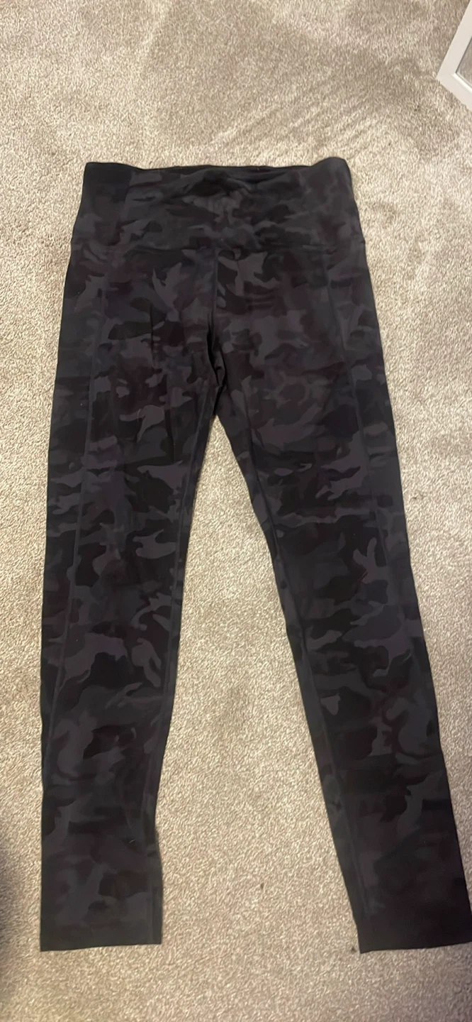 Tuff Athletics women’s High-Rise Leggings - Black Camo - photo 3