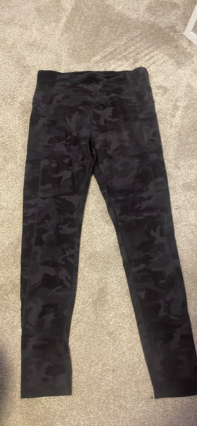 Tuff Athletics women’s High-Rise Leggings - Black Camo - photo 4