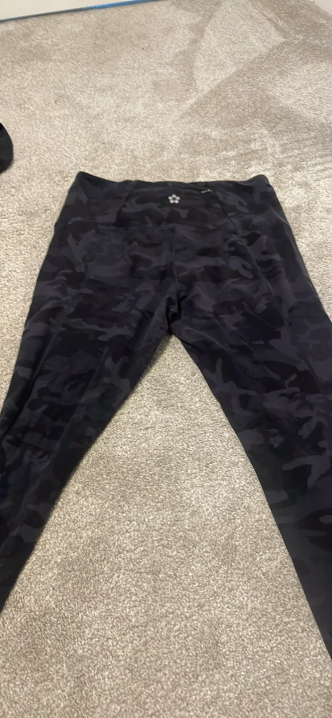 Tuff Athletics women’s High-Rise Leggings - Black Camo - photo 2