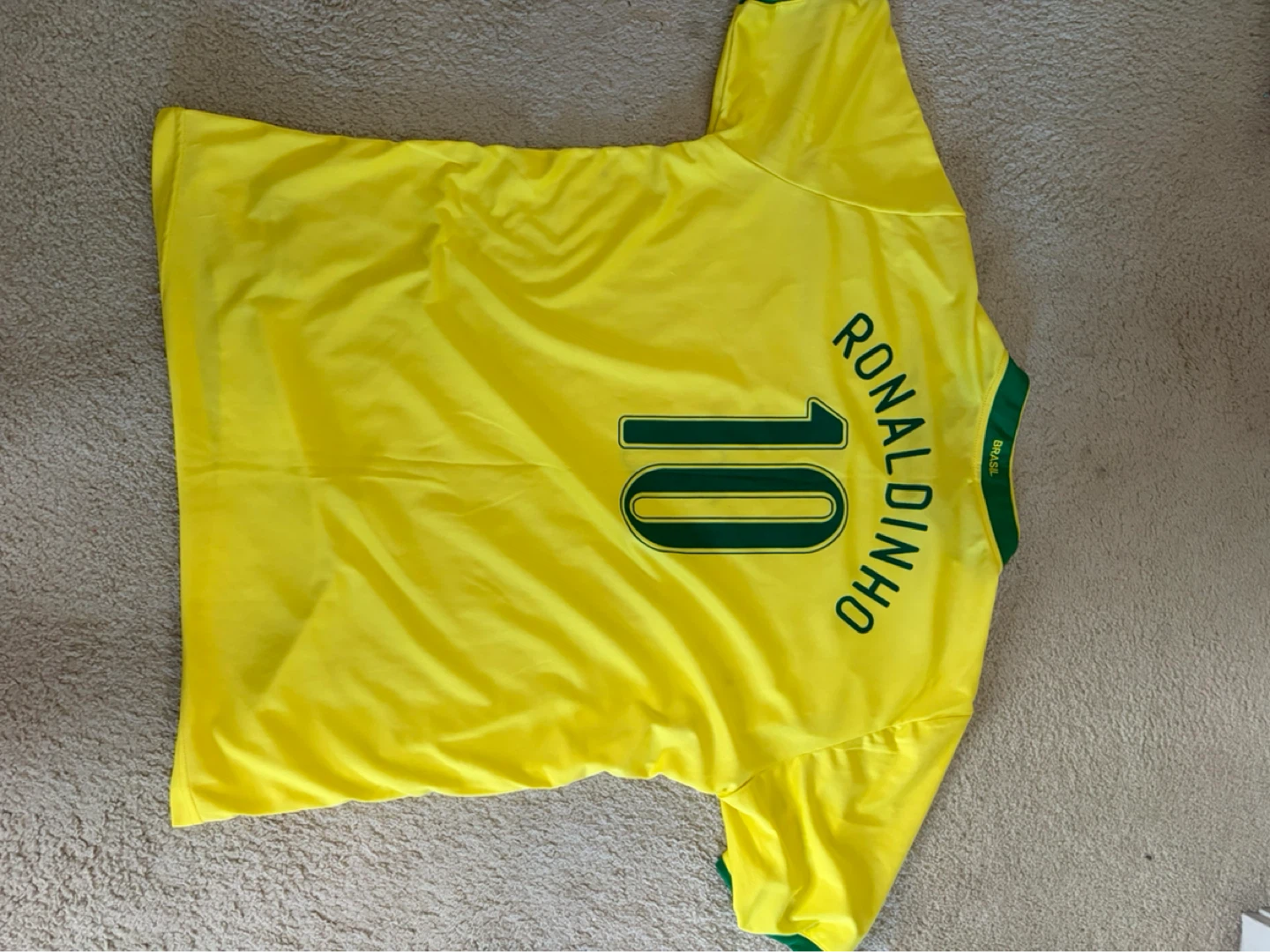 Brazil National Football Team Jersey - Ronaldinho #10 - photo 4
