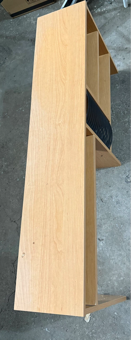 Wood Veneer Entertainment Shelf - photo 5