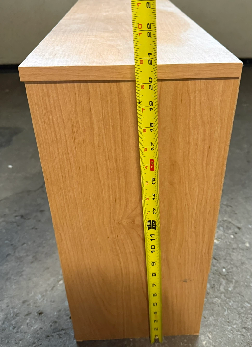 Wood Veneer Entertainment Shelf - photo 4