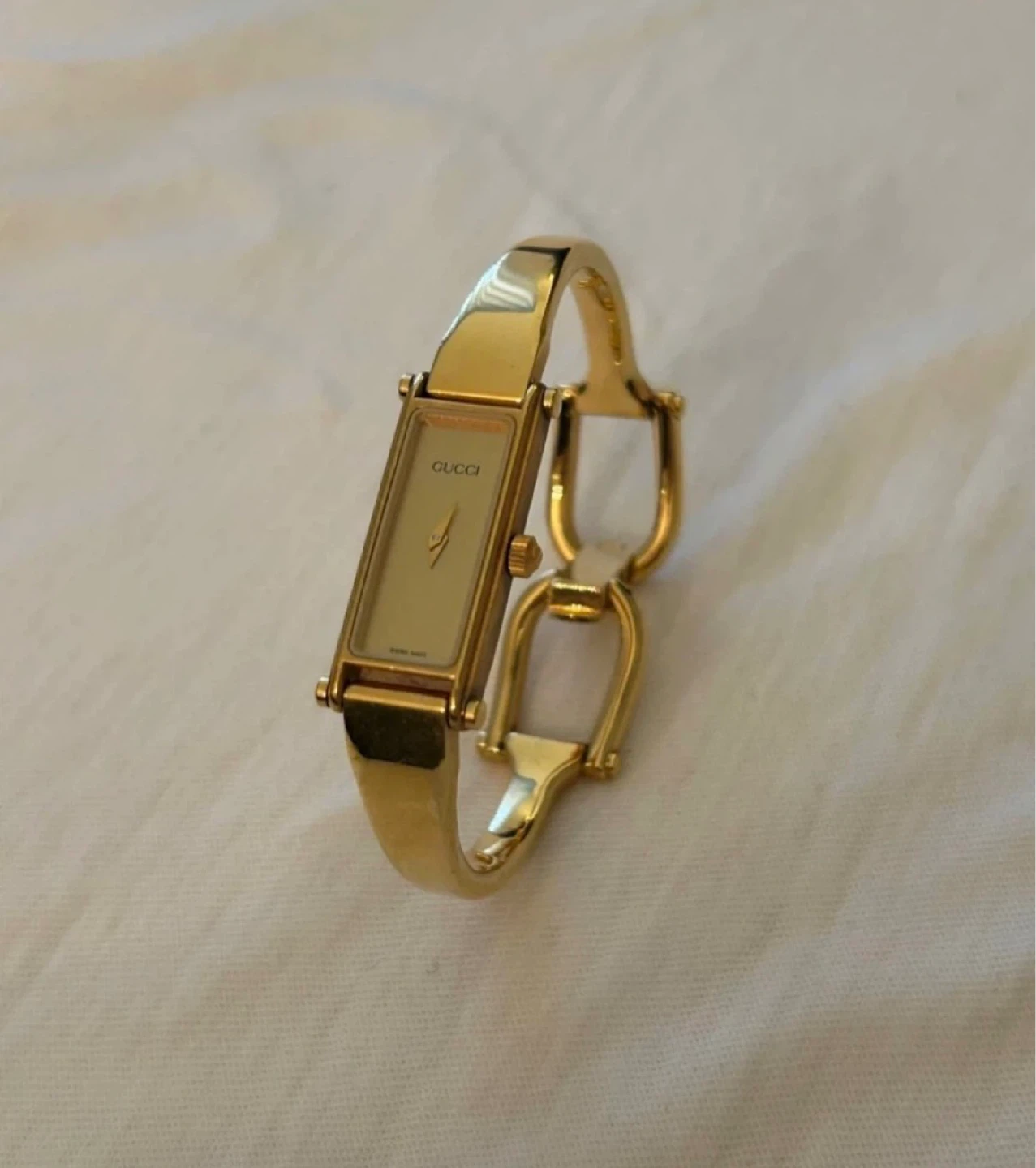 Vintage Gucci Watch, Gold-Plated, 1990s Swiss Quartz - photo 5
