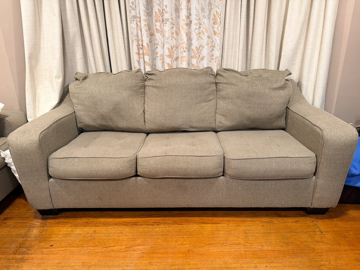 Gray Fabric Sofa