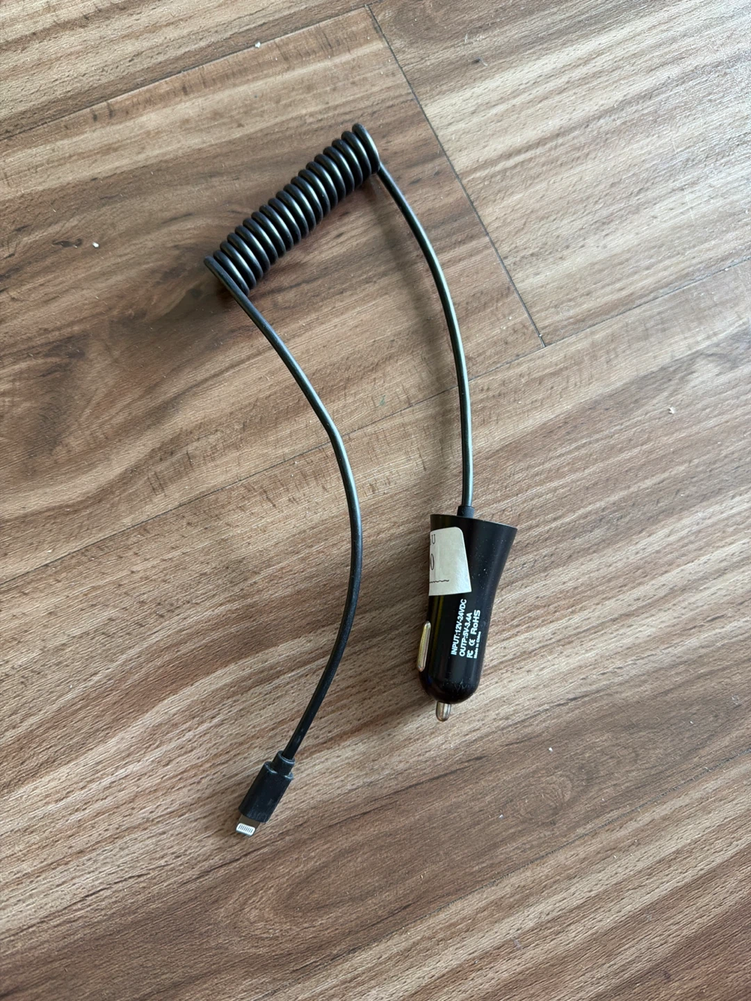 Car Charger with Lightning Cable