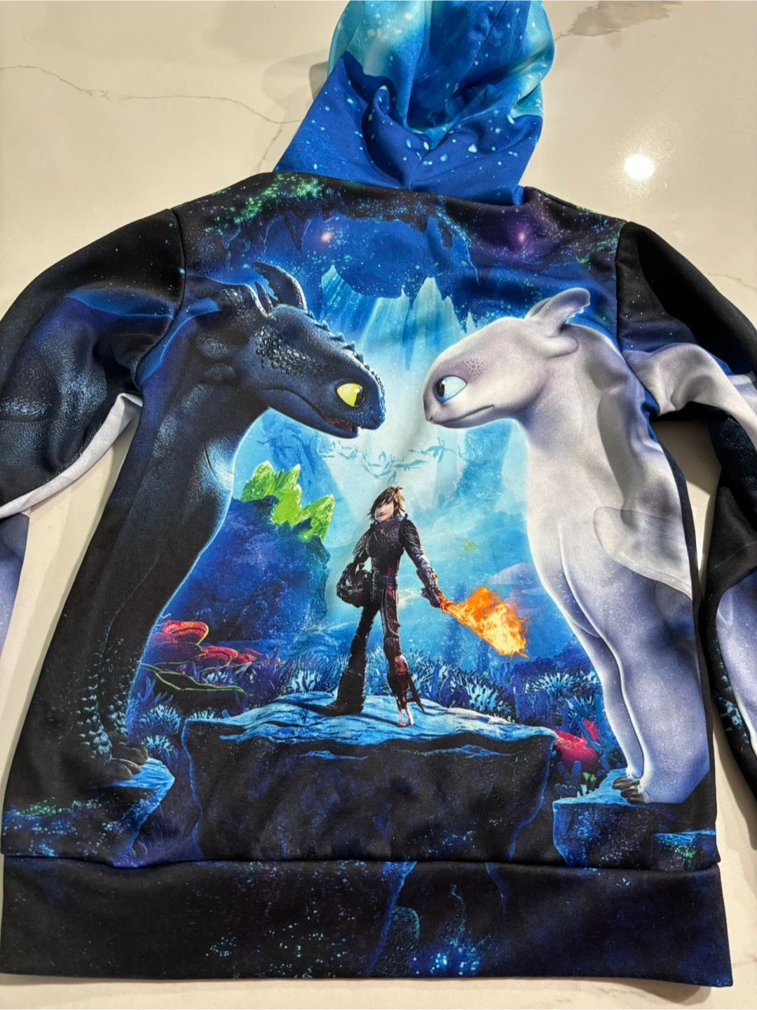 Kids How to Train Your Dragon Hoodie Size 120 (6X/7) - photo 3