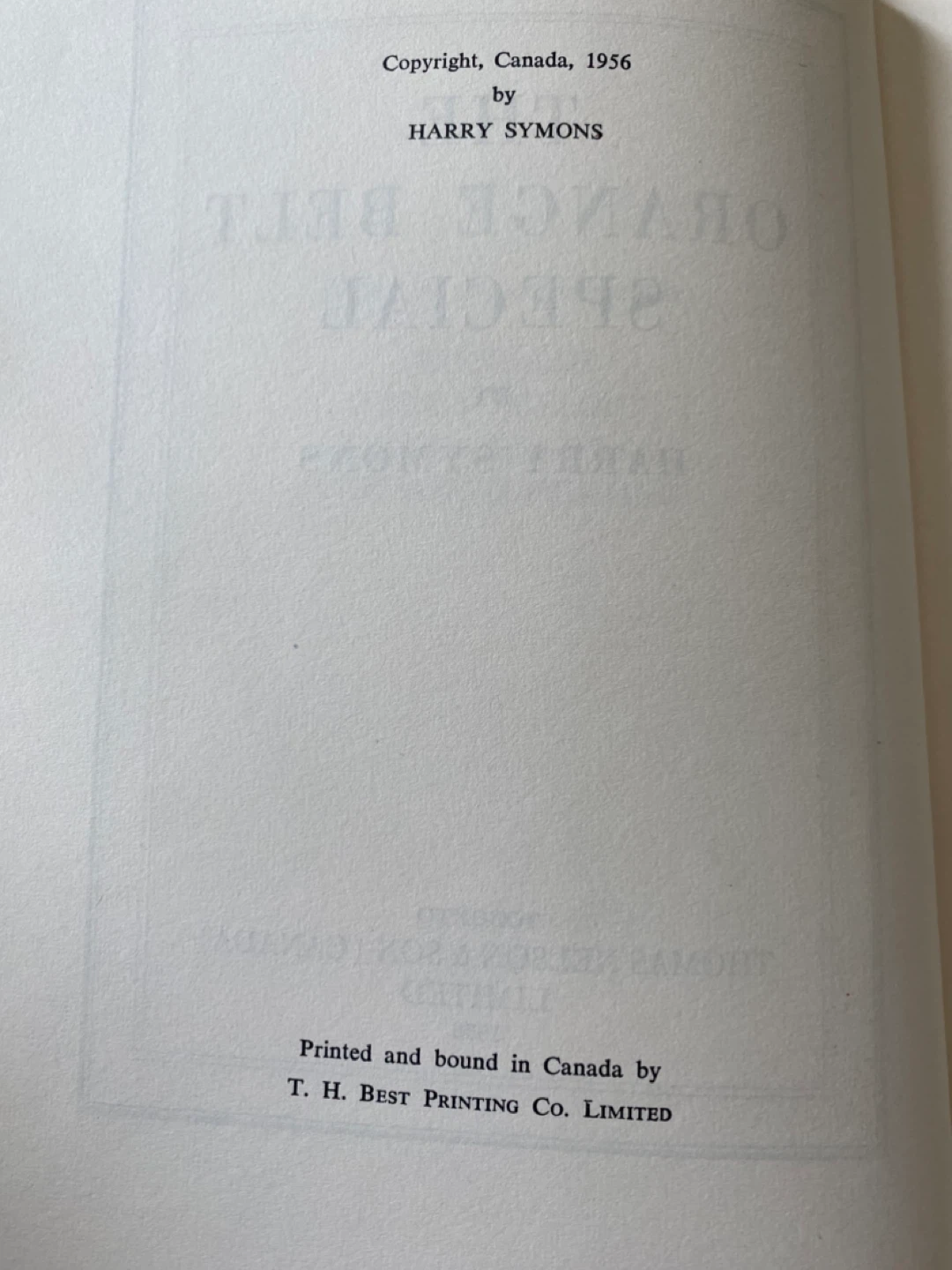 1956 The Orange Belt Special by Harry Symons - photo 5