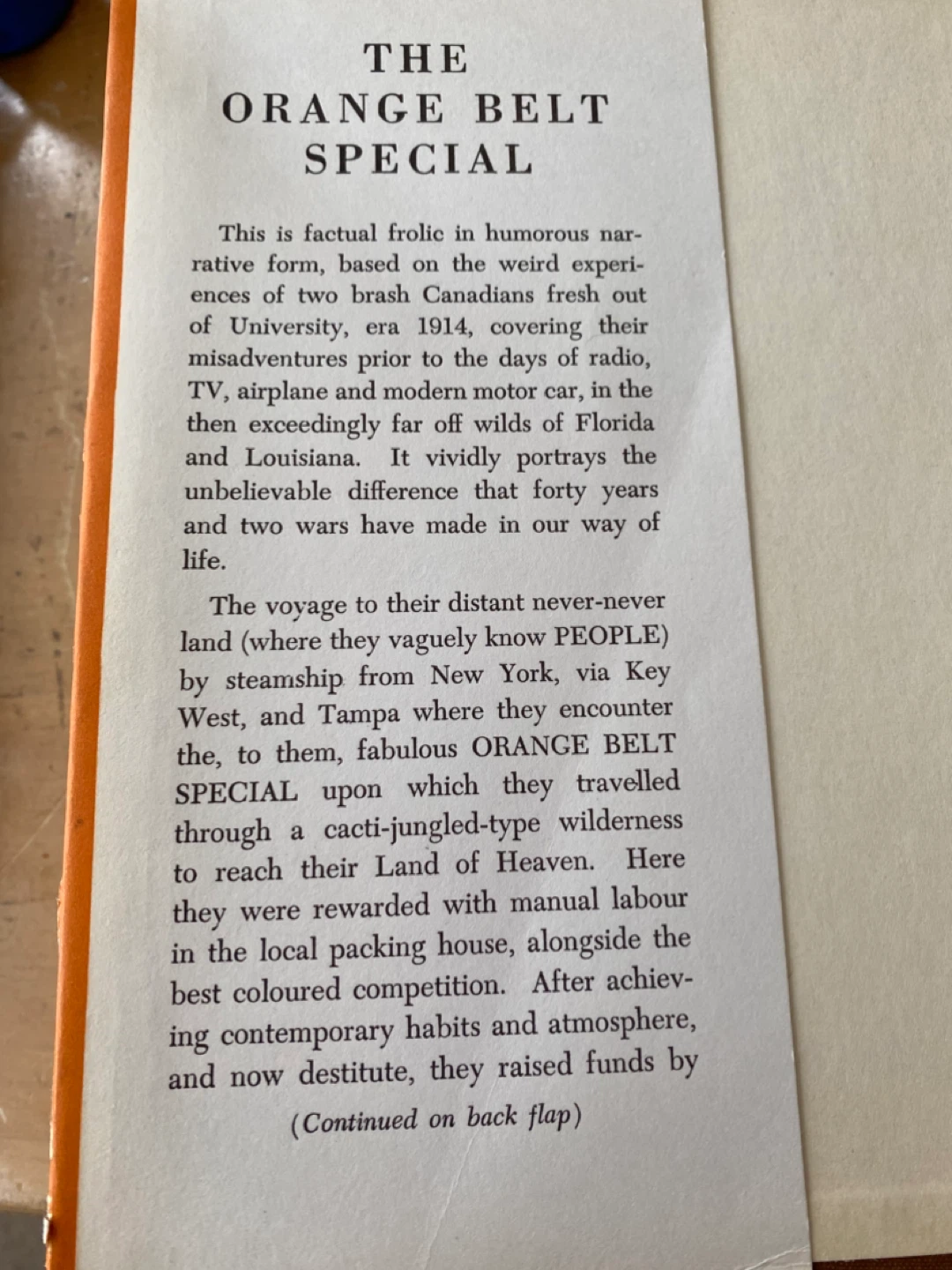1956 The Orange Belt Special by Harry Symons - photo 4