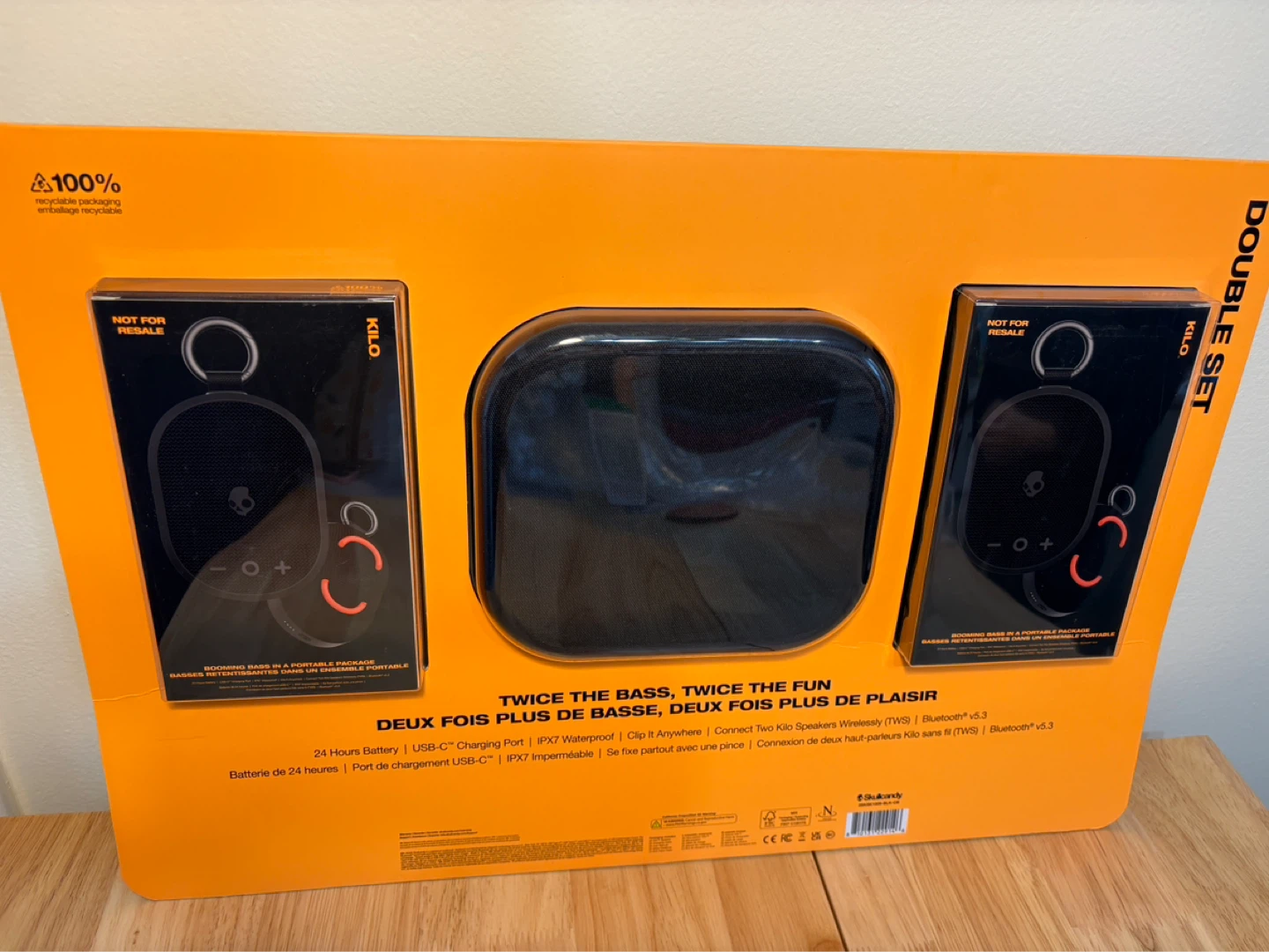 Skullcandy KILO Double Set Portable Bluetooth Speakers - photo 2